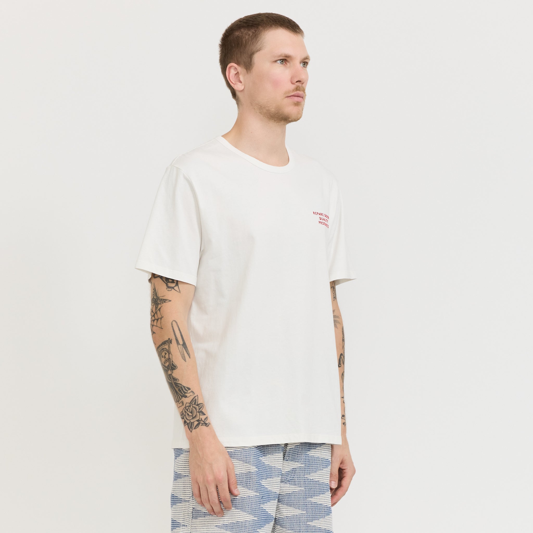 Printed Tee White