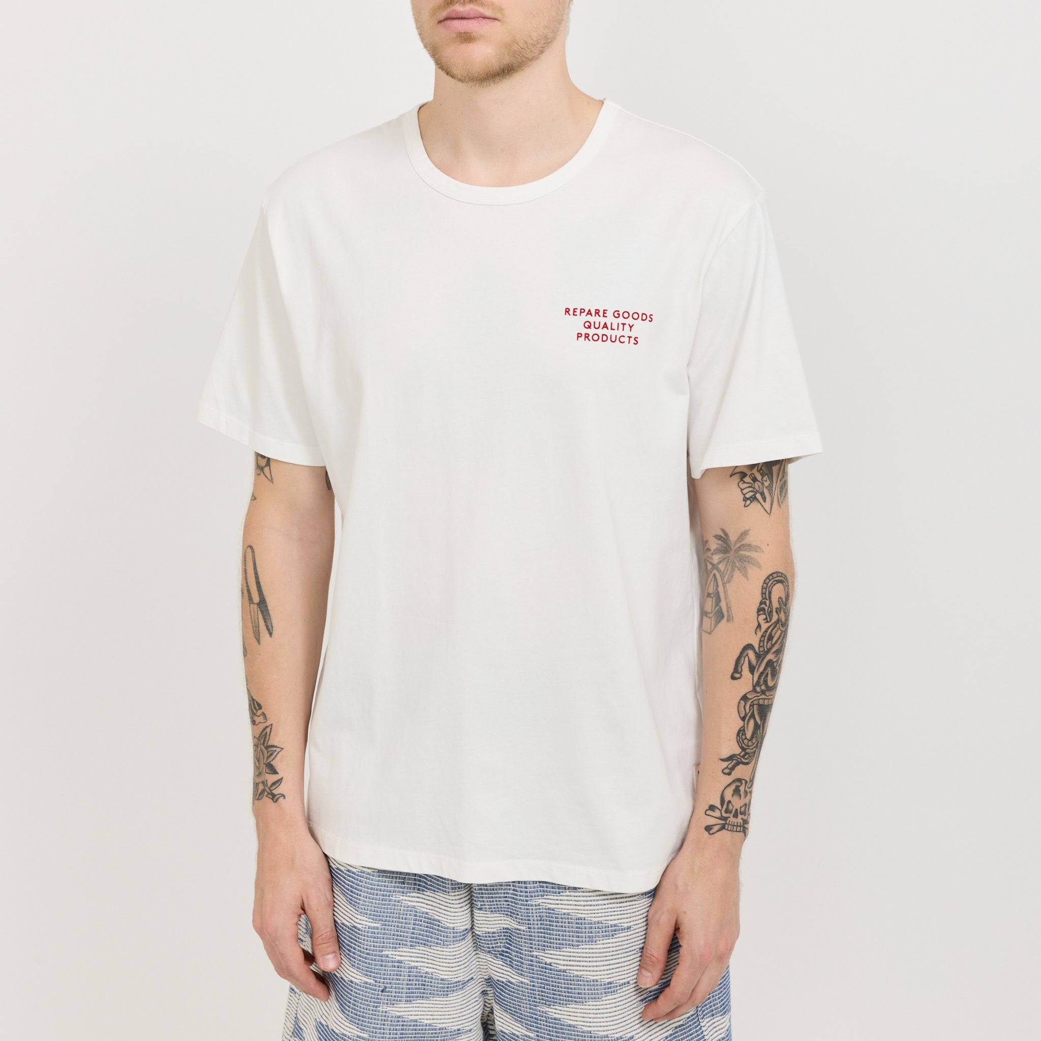 Printed Tee White