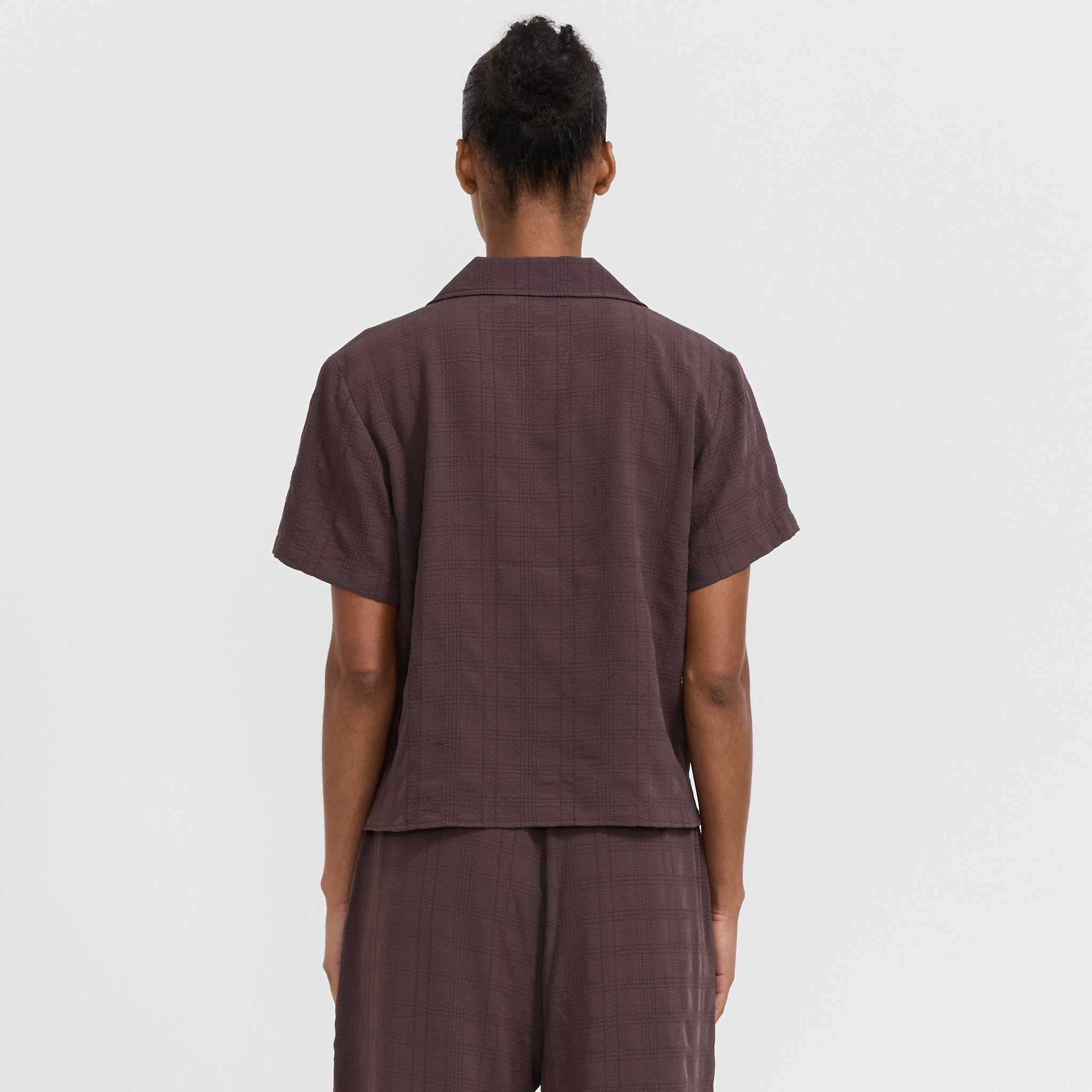 Rita Row | Selene Shirt Brown | Maplestore