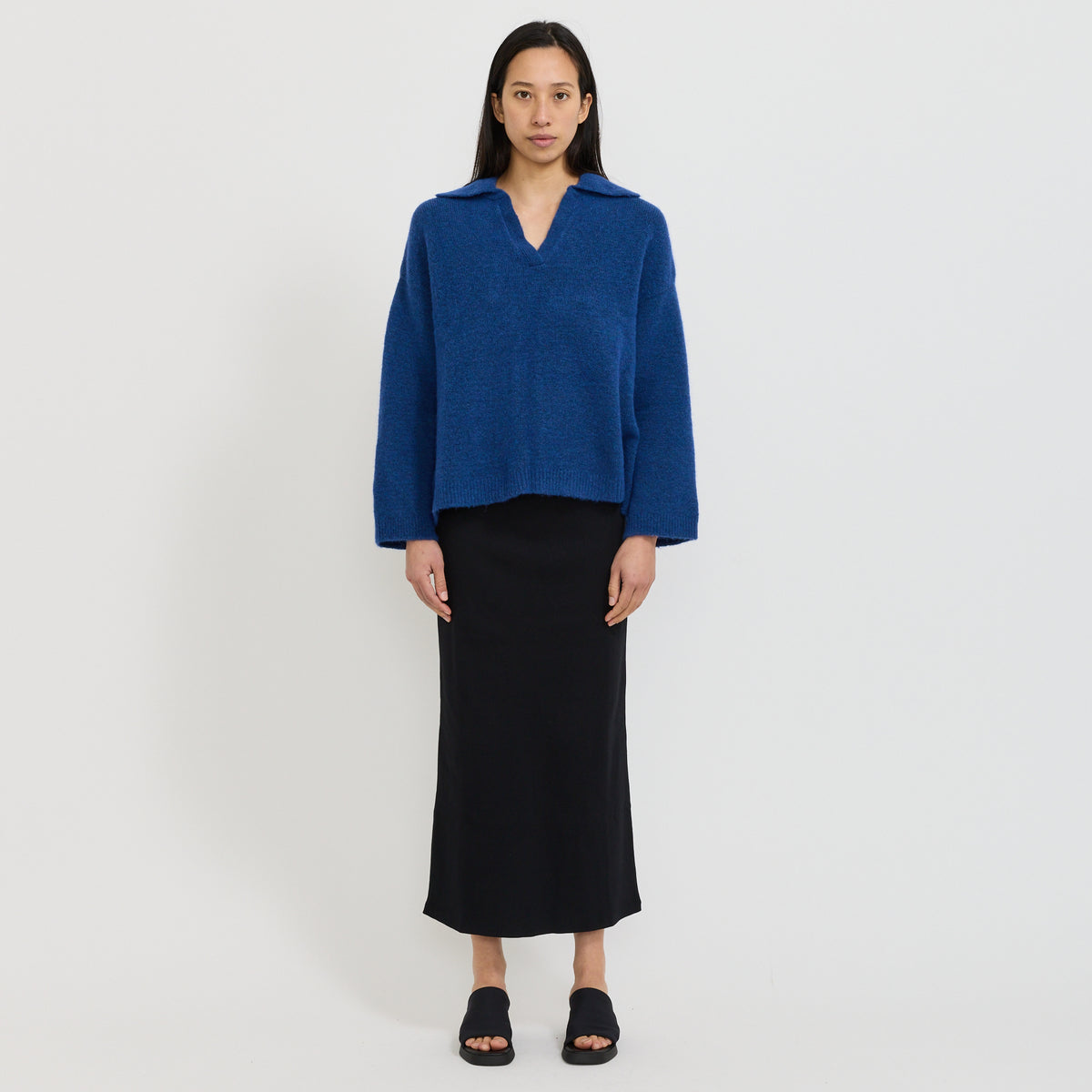 Fieno Sweater Blue