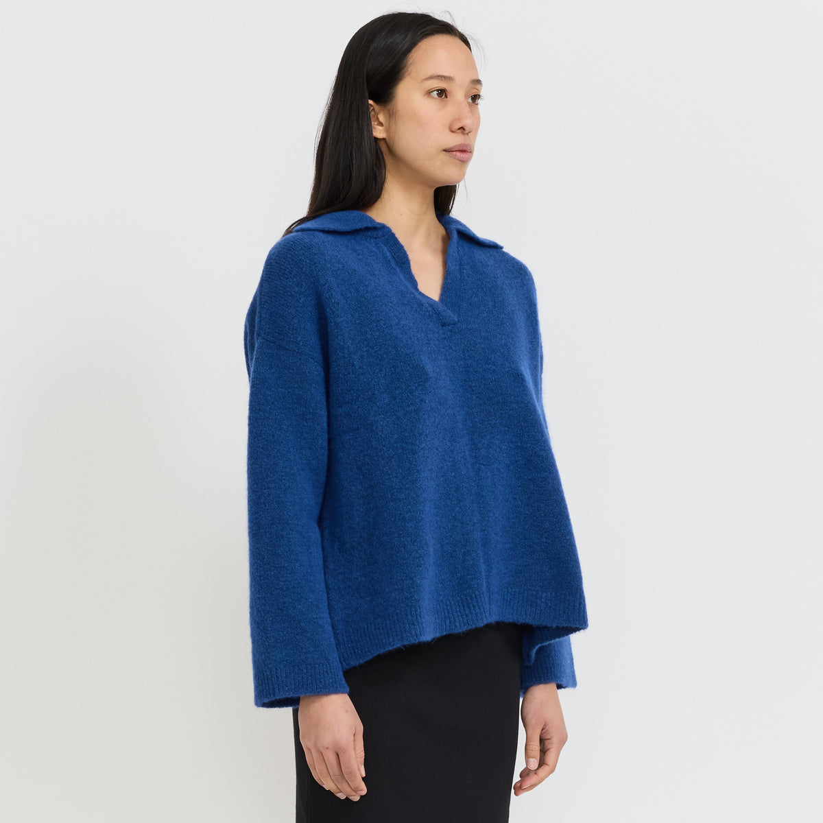 Fieno Sweater Blue