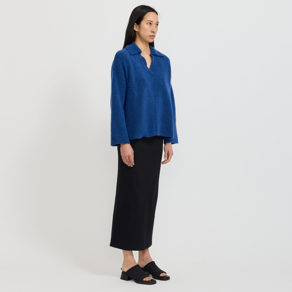 Fieno Sweater Blue