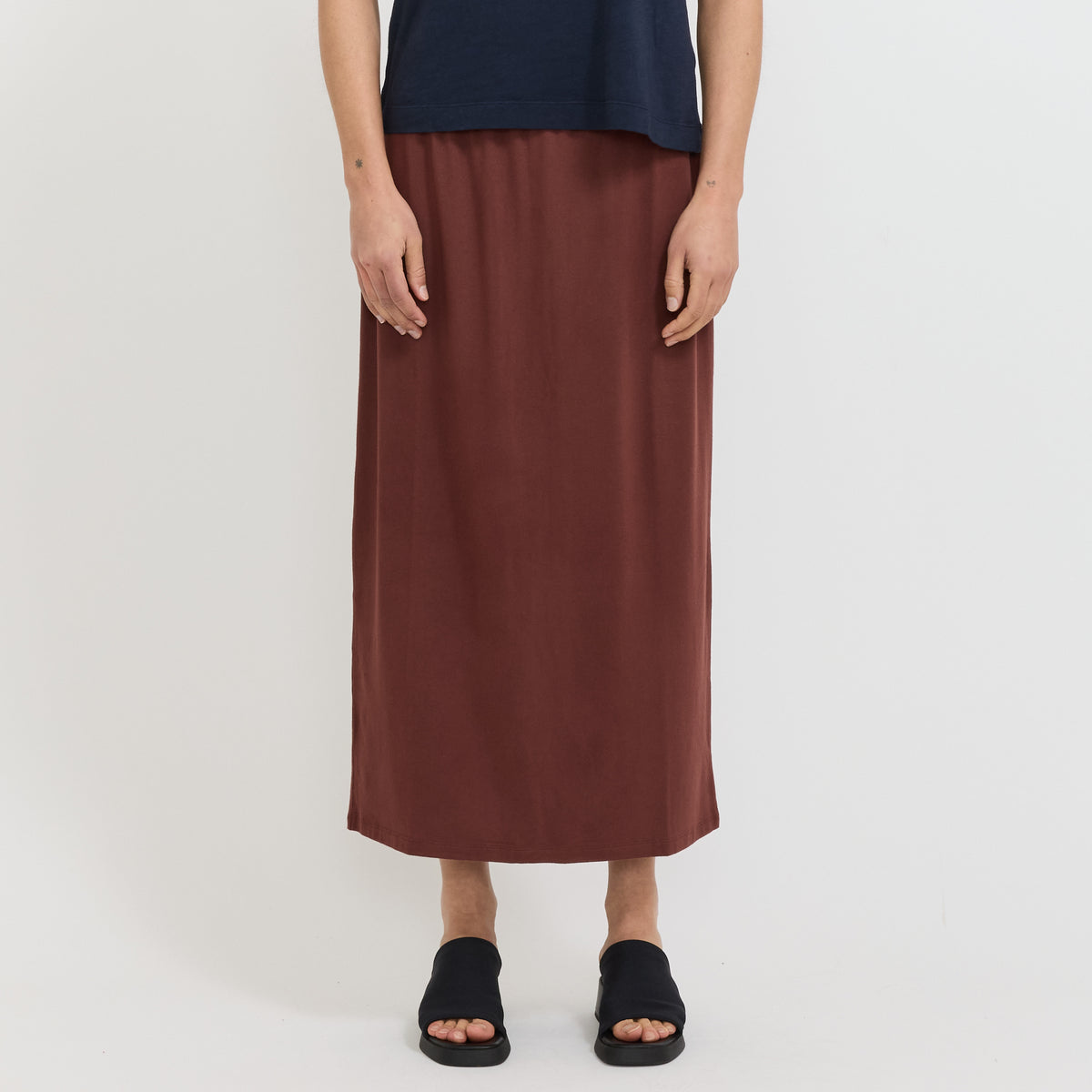 Mendieta Skirt Maroon