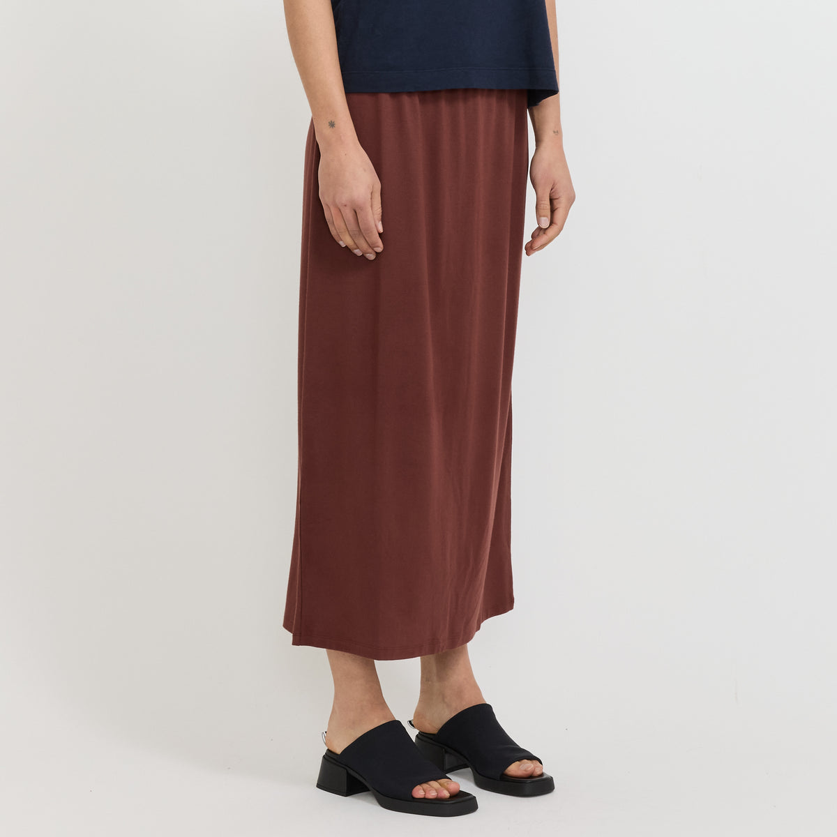 Mendieta Skirt Maroon