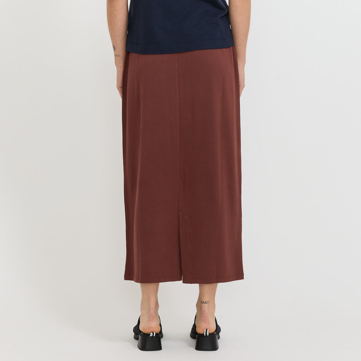 Mendieta Skirt Maroon