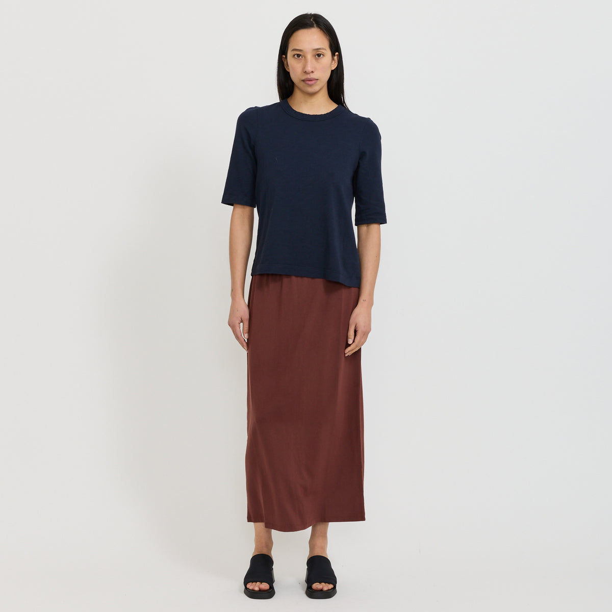 Mendieta Skirt Maroon