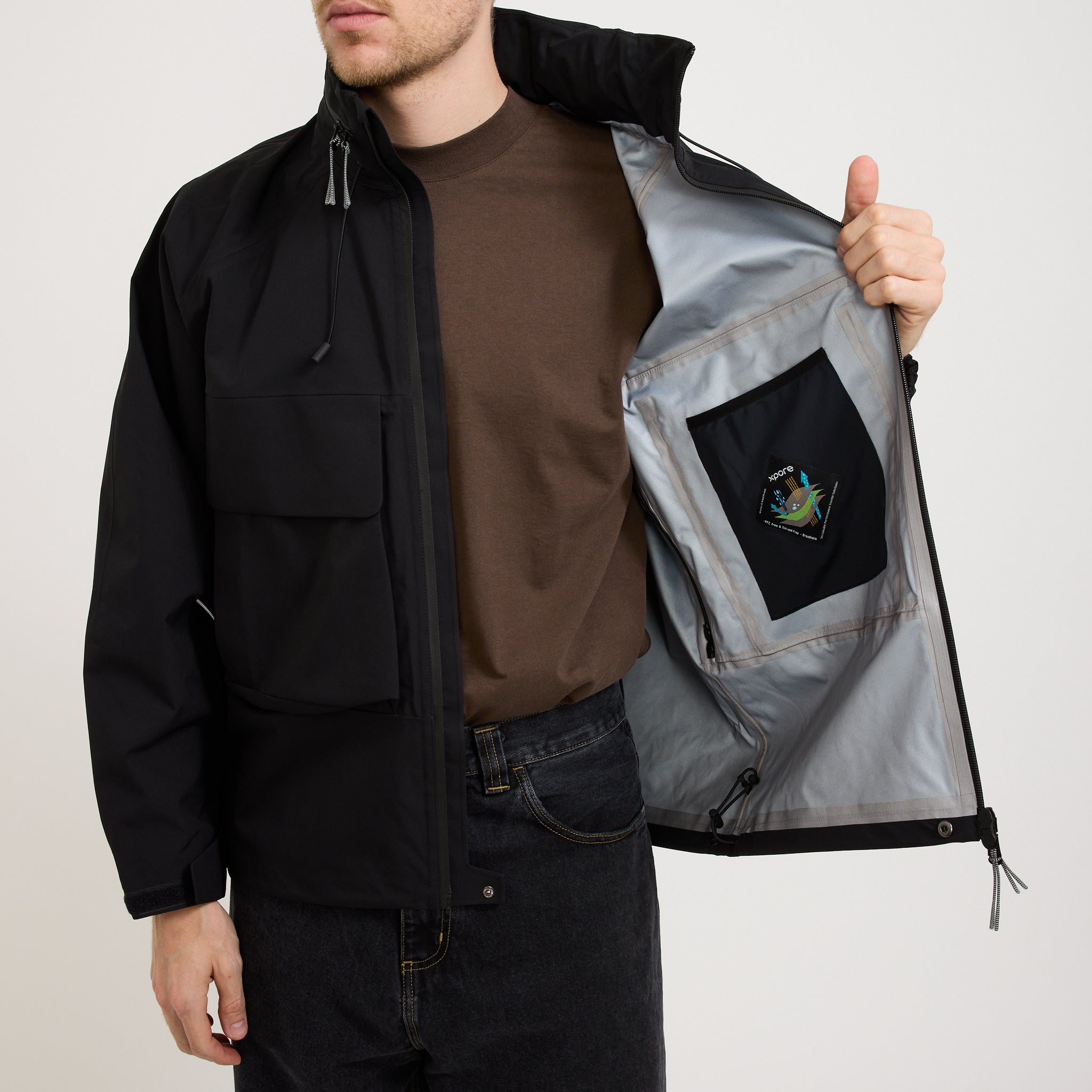 ROA | 3L Wading Jacket Black | Maplestore