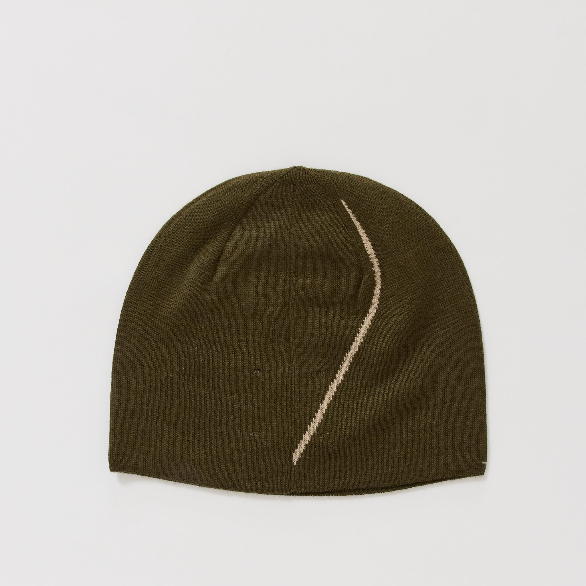Beanie Logo Dark Olive