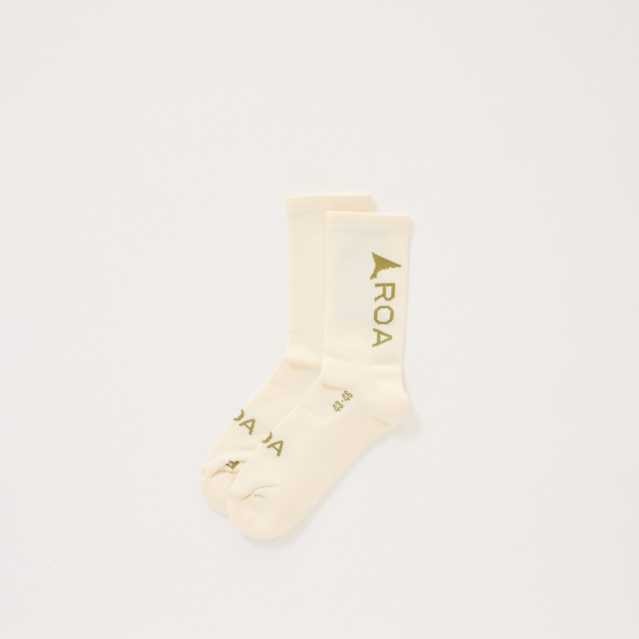 Logo Socks Bone White