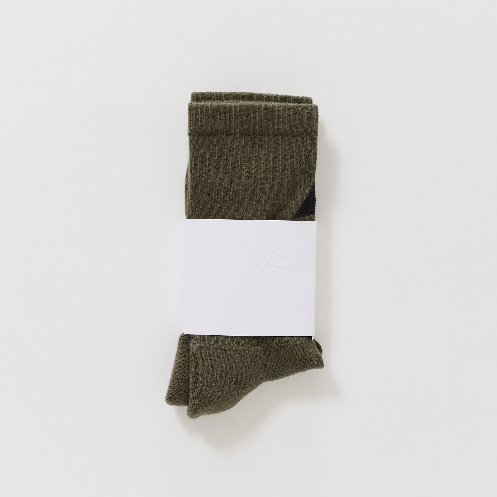 Logo Socks Dark Olive