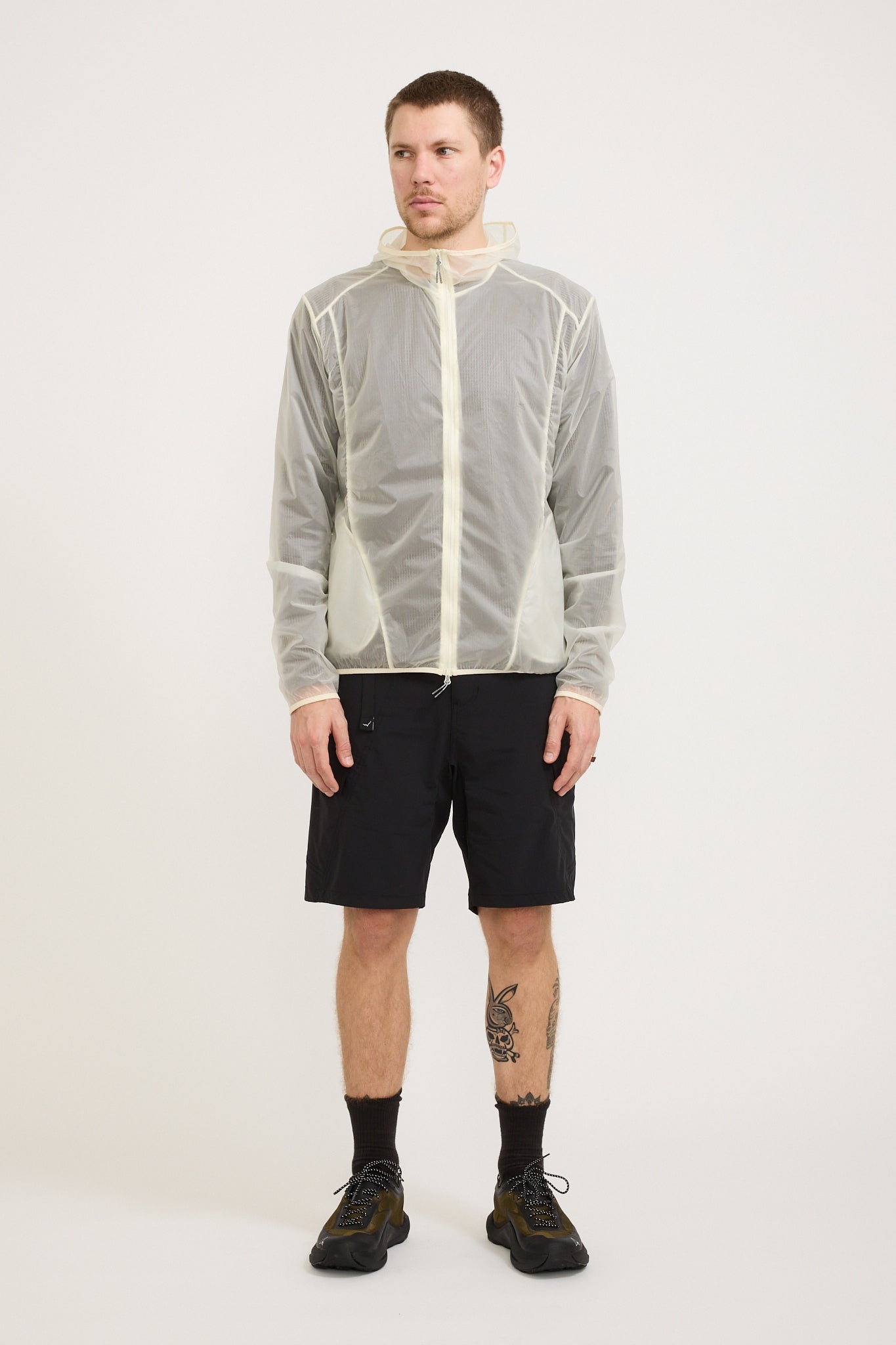 Packable Wind Jacket White