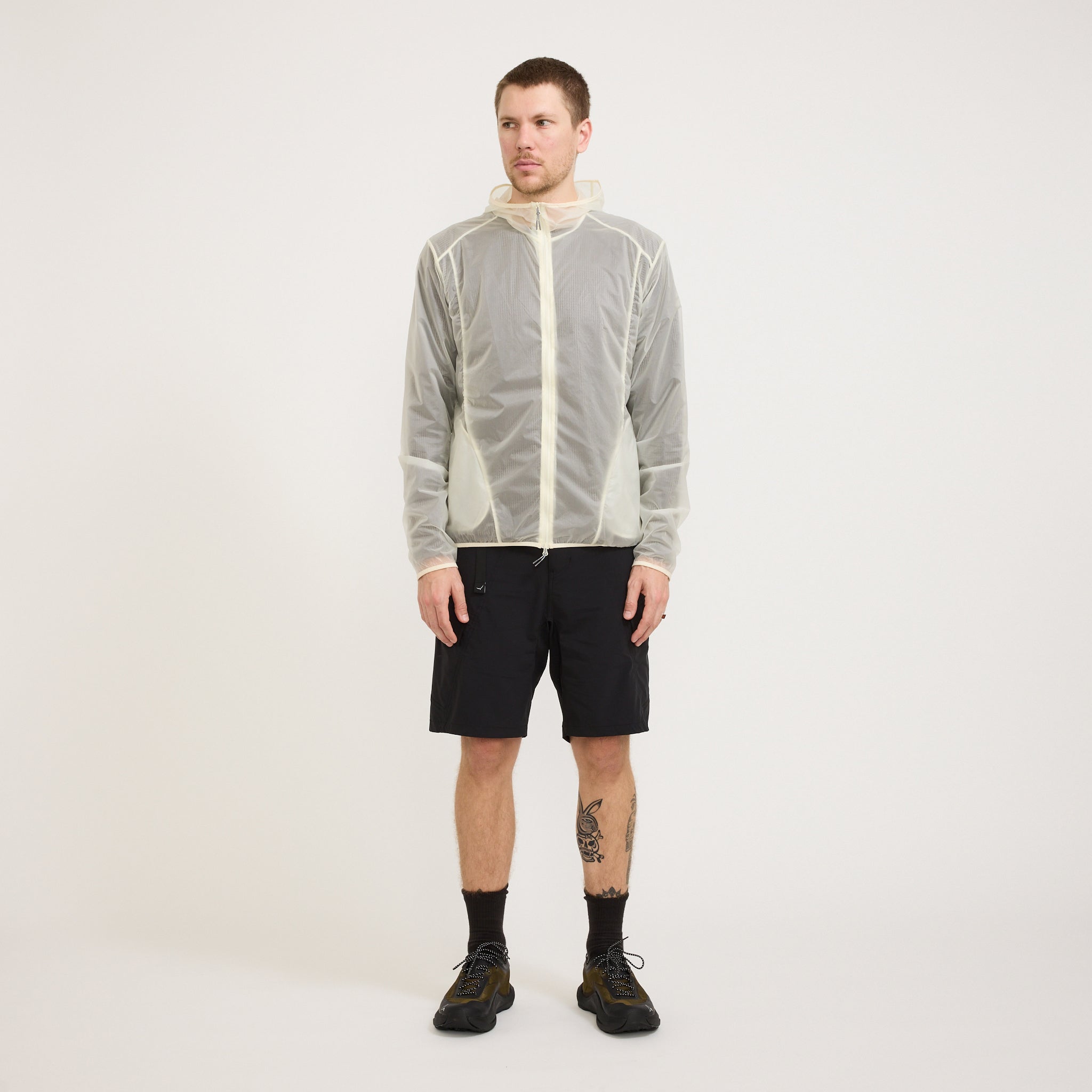 Packable Wind Jacket White