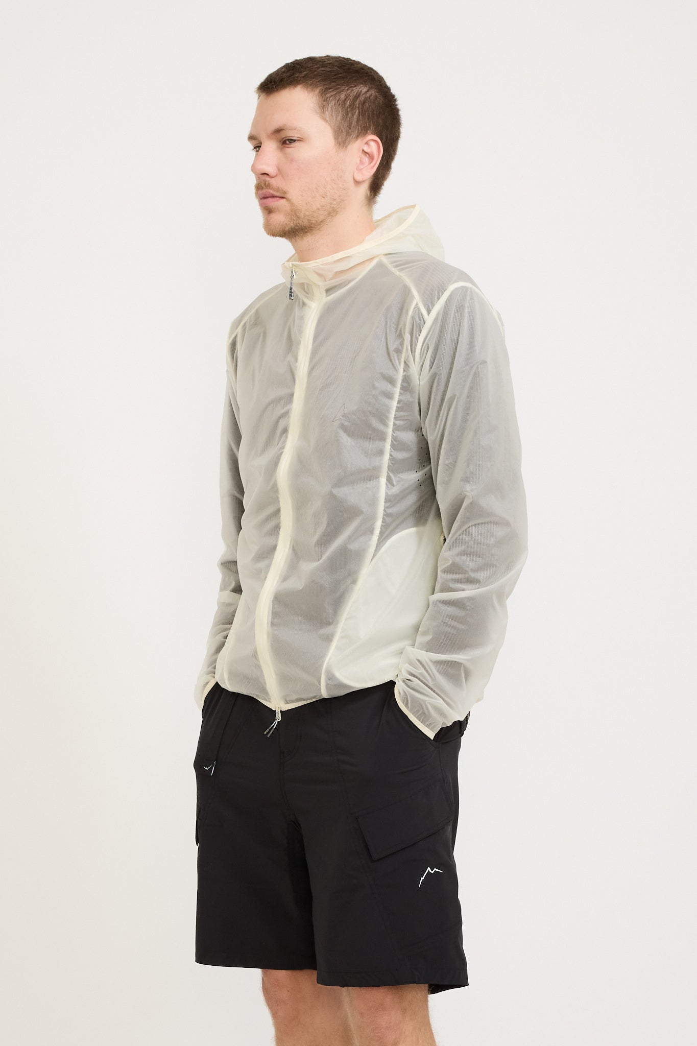 Packable Wind Jacket White