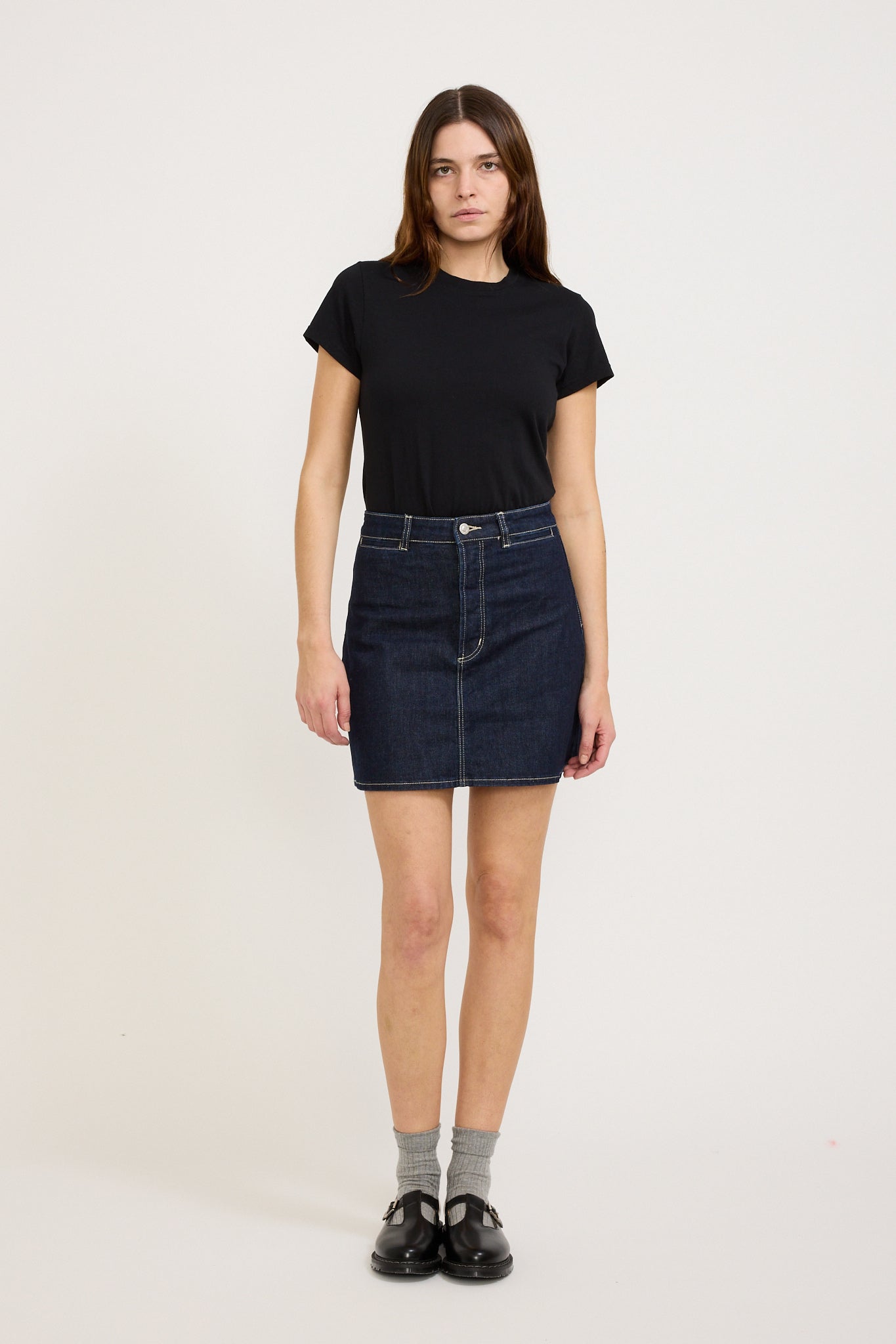 Rollas A Line Mini Alice Dark Denim Maplestore