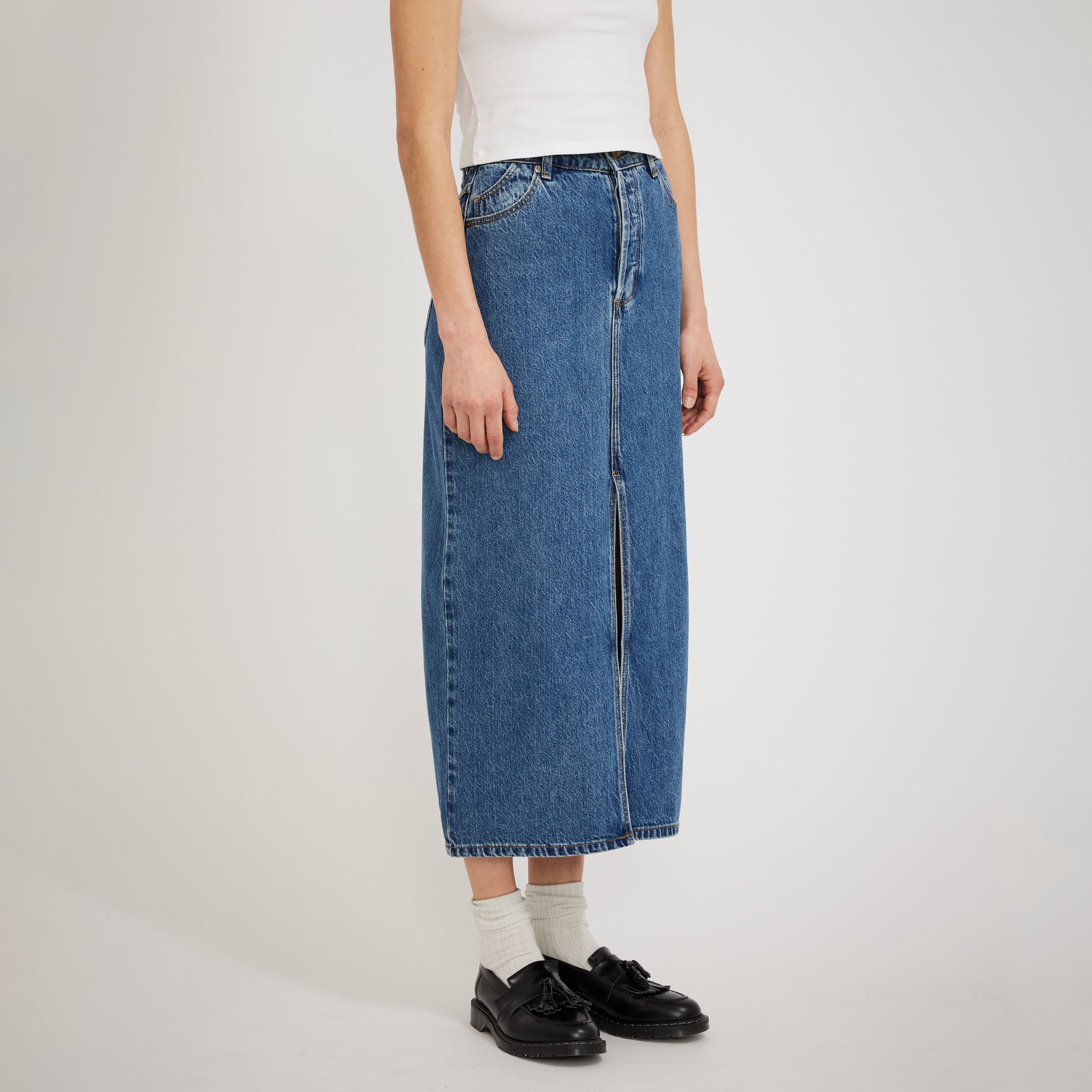Chicago Skirt Lyocell Blue