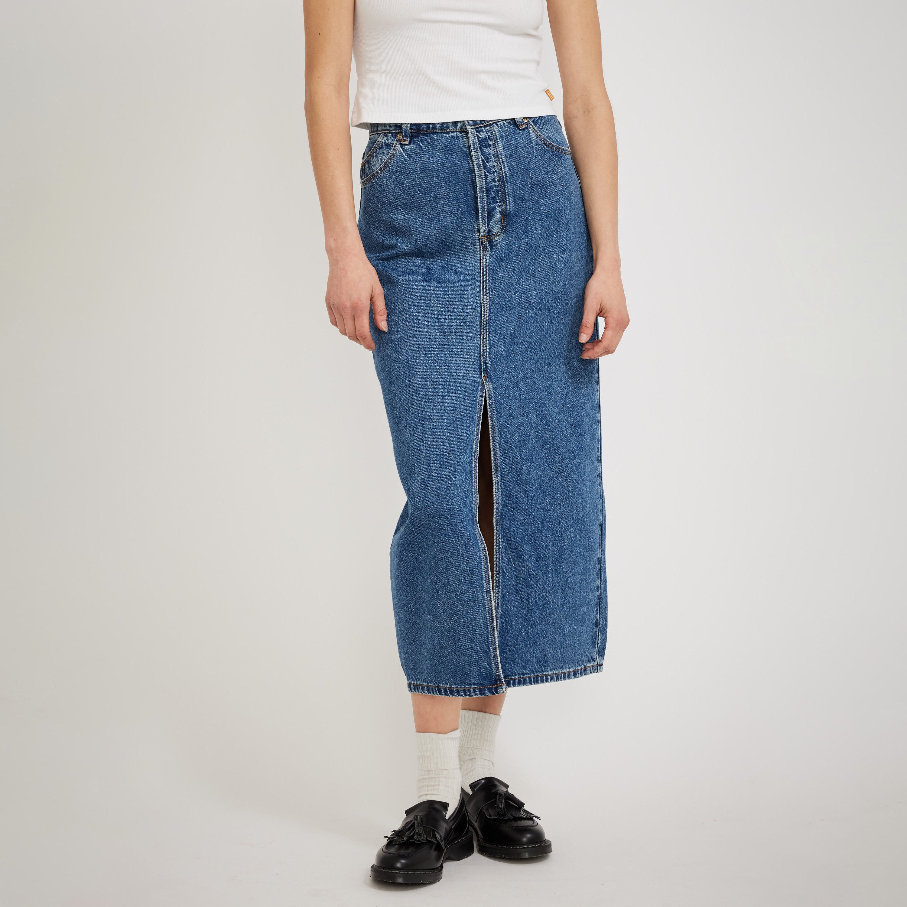 Chicago Skirt Lyocell Blue
