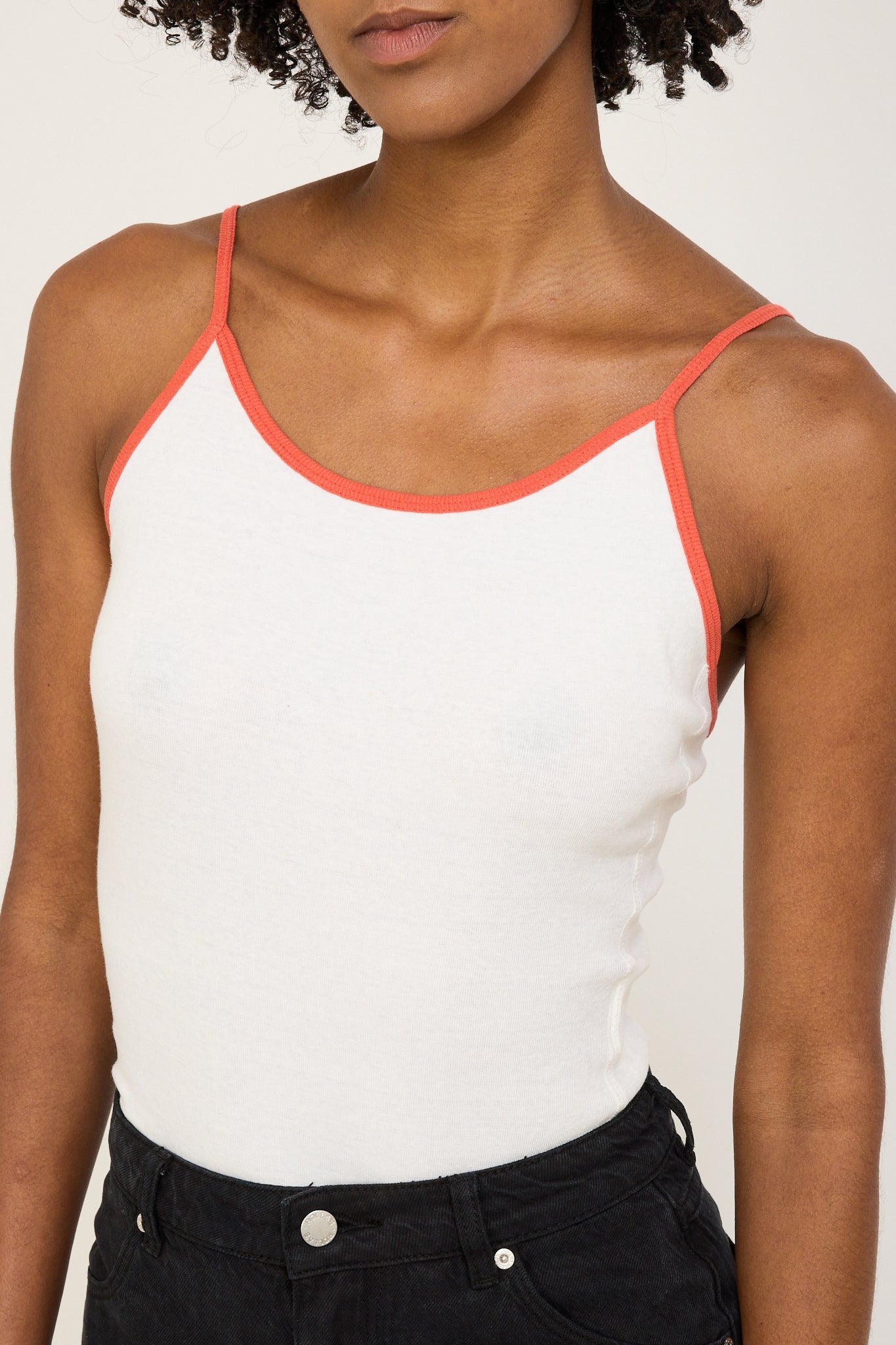 Classic Ballet Camisole White/Cherry