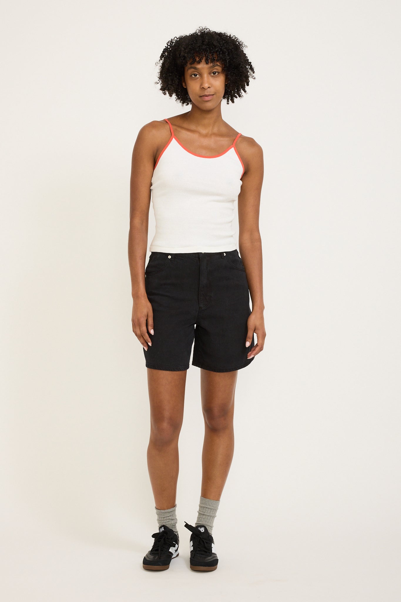 Rollas | Classic Ballet Camisole White/Cherry | Maplestore