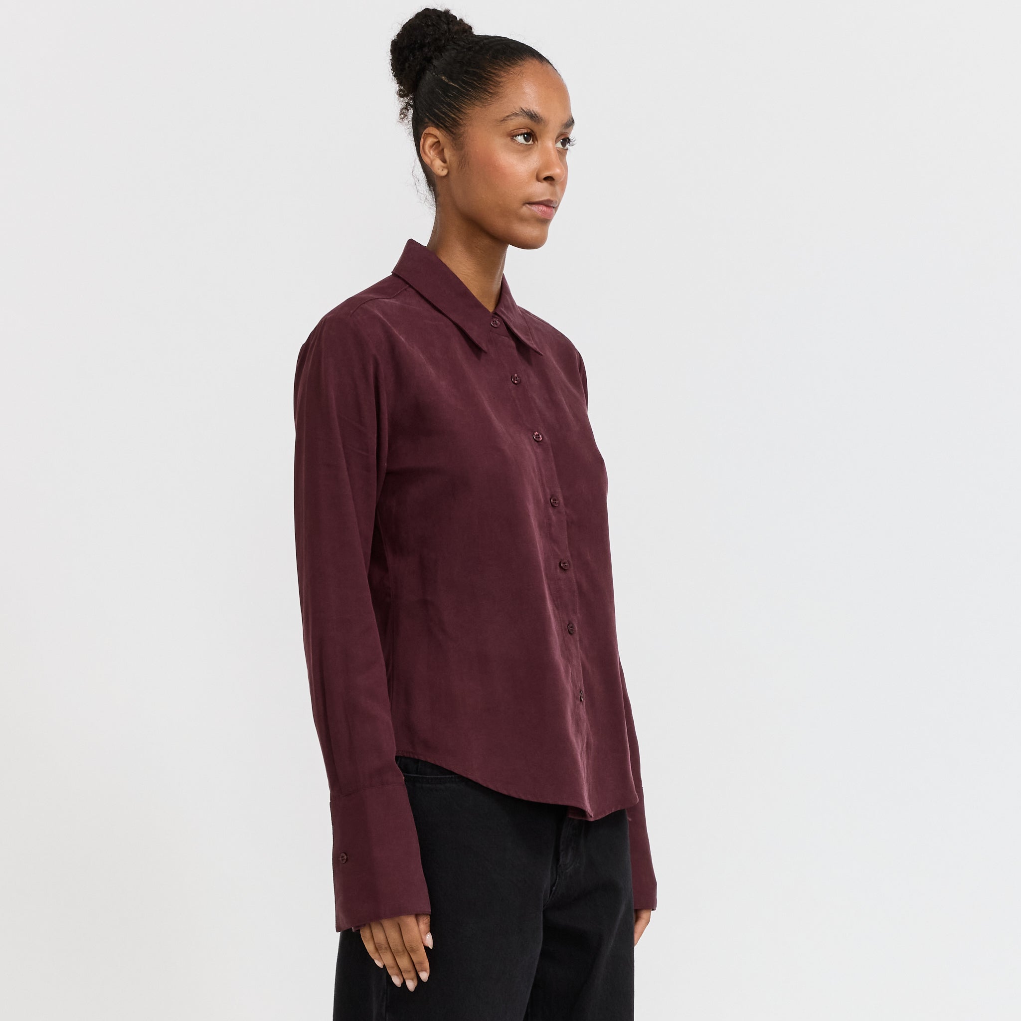 Muse Shirt Dark Cherry