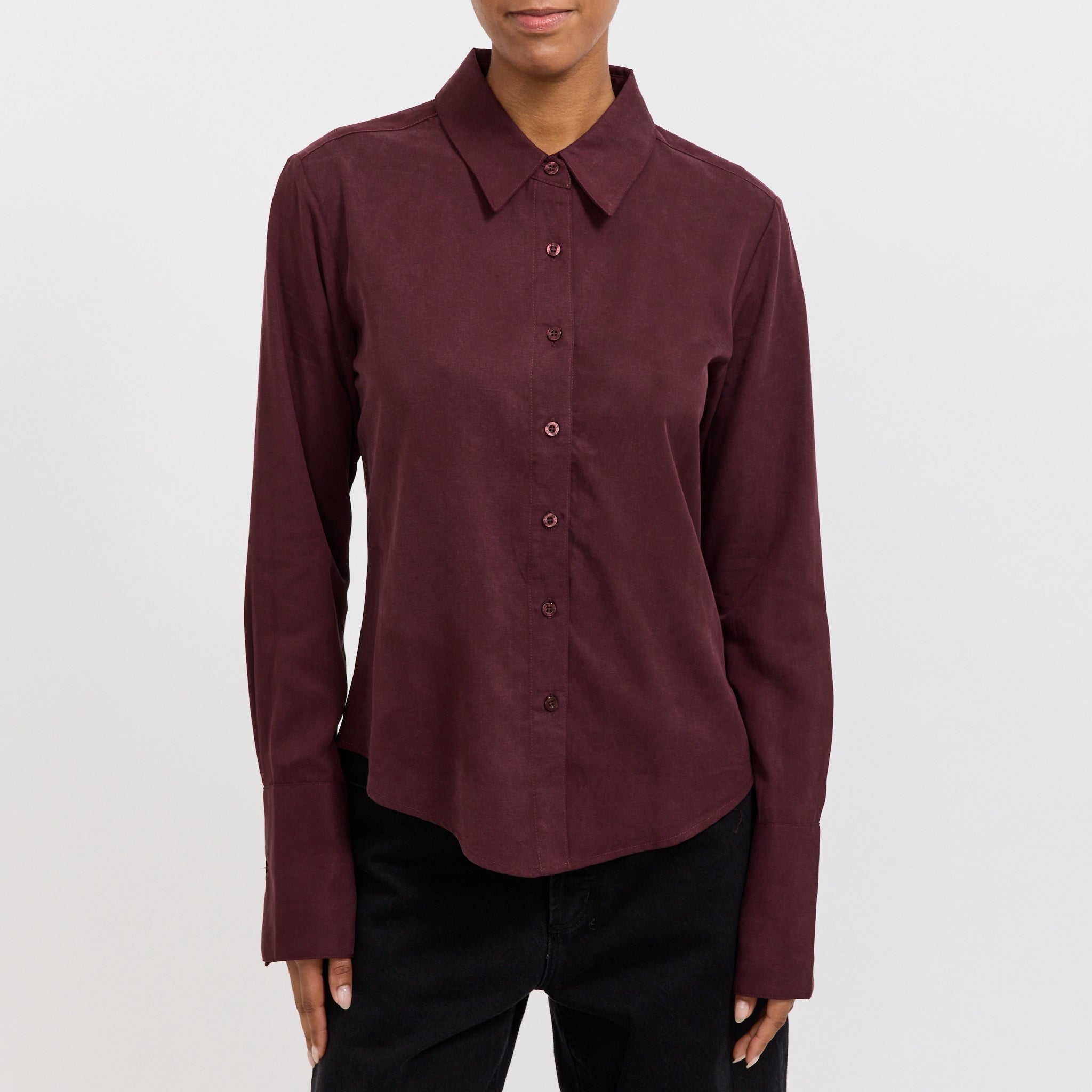 Muse Shirt Dark Cherry