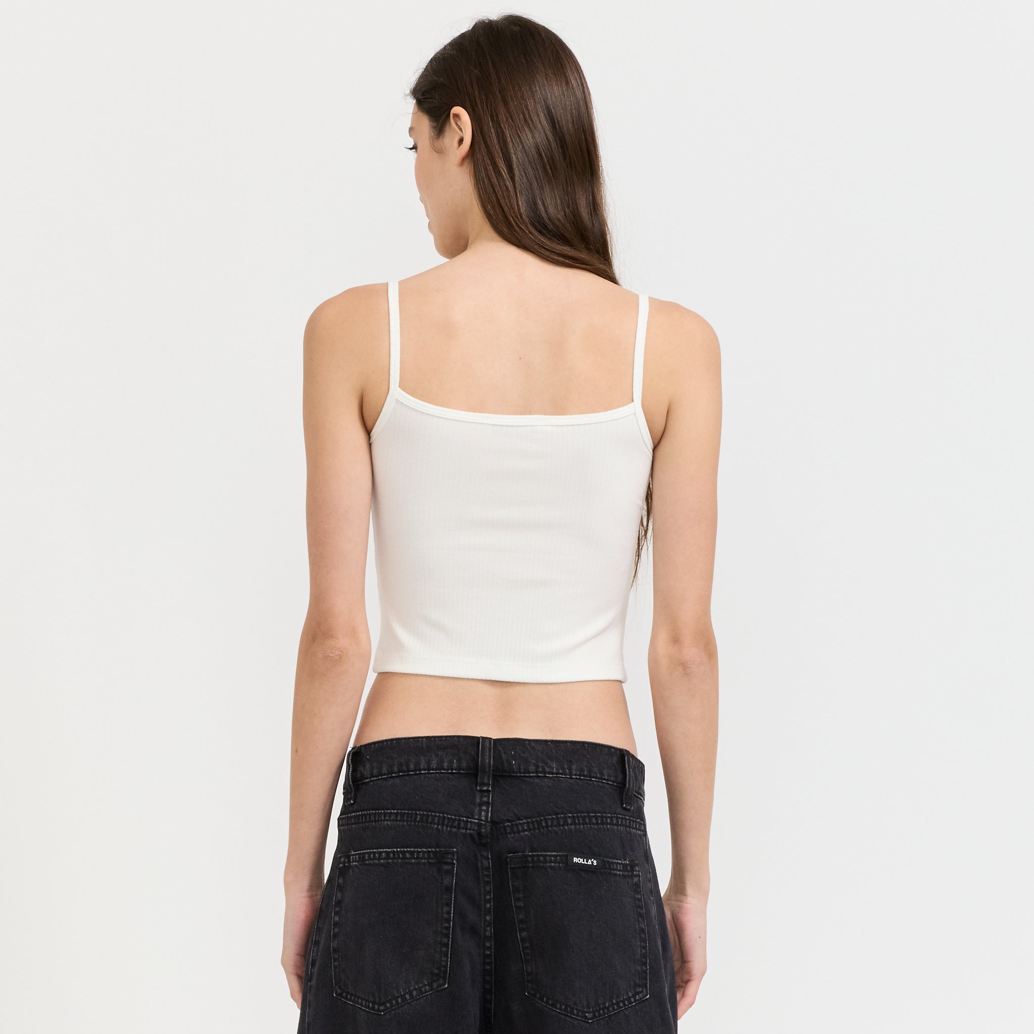 Pointe Rib Tank White