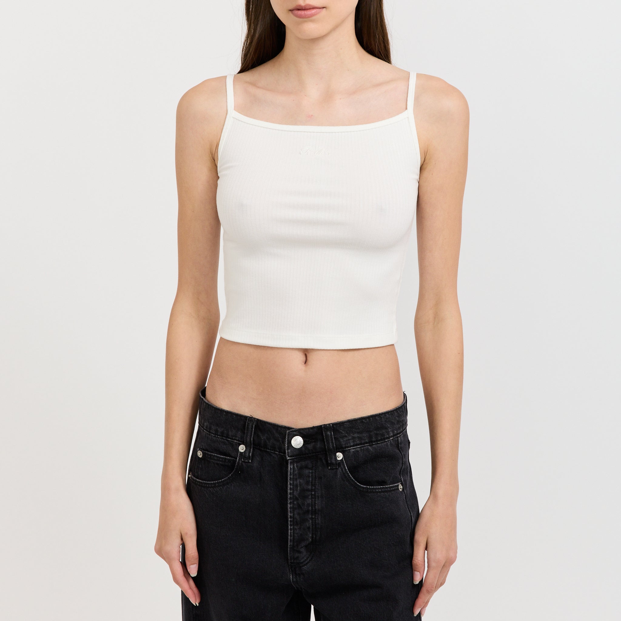 Pointe Rib Tank White