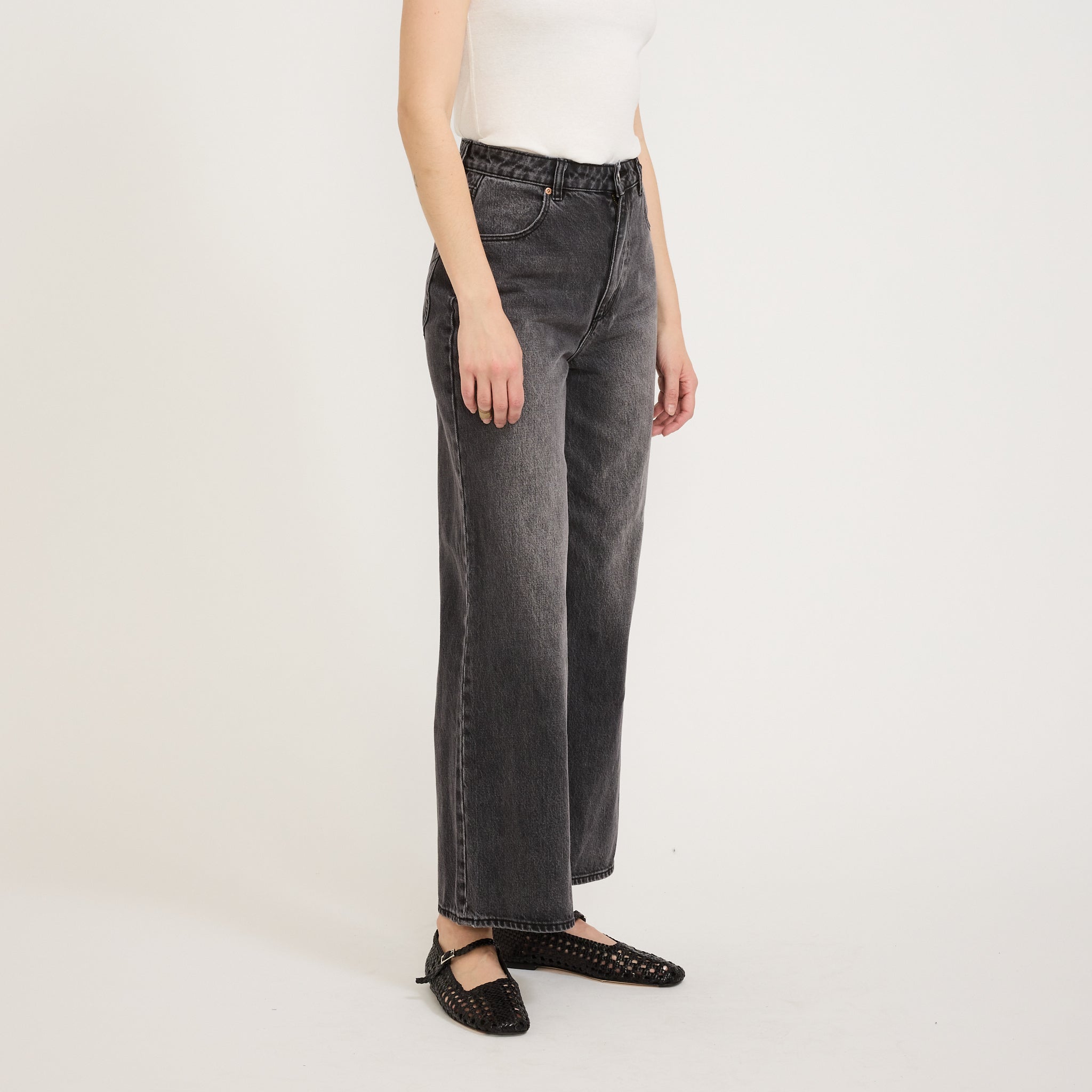 Rollas | Sailor Scoop Worn Black | Maplestore
