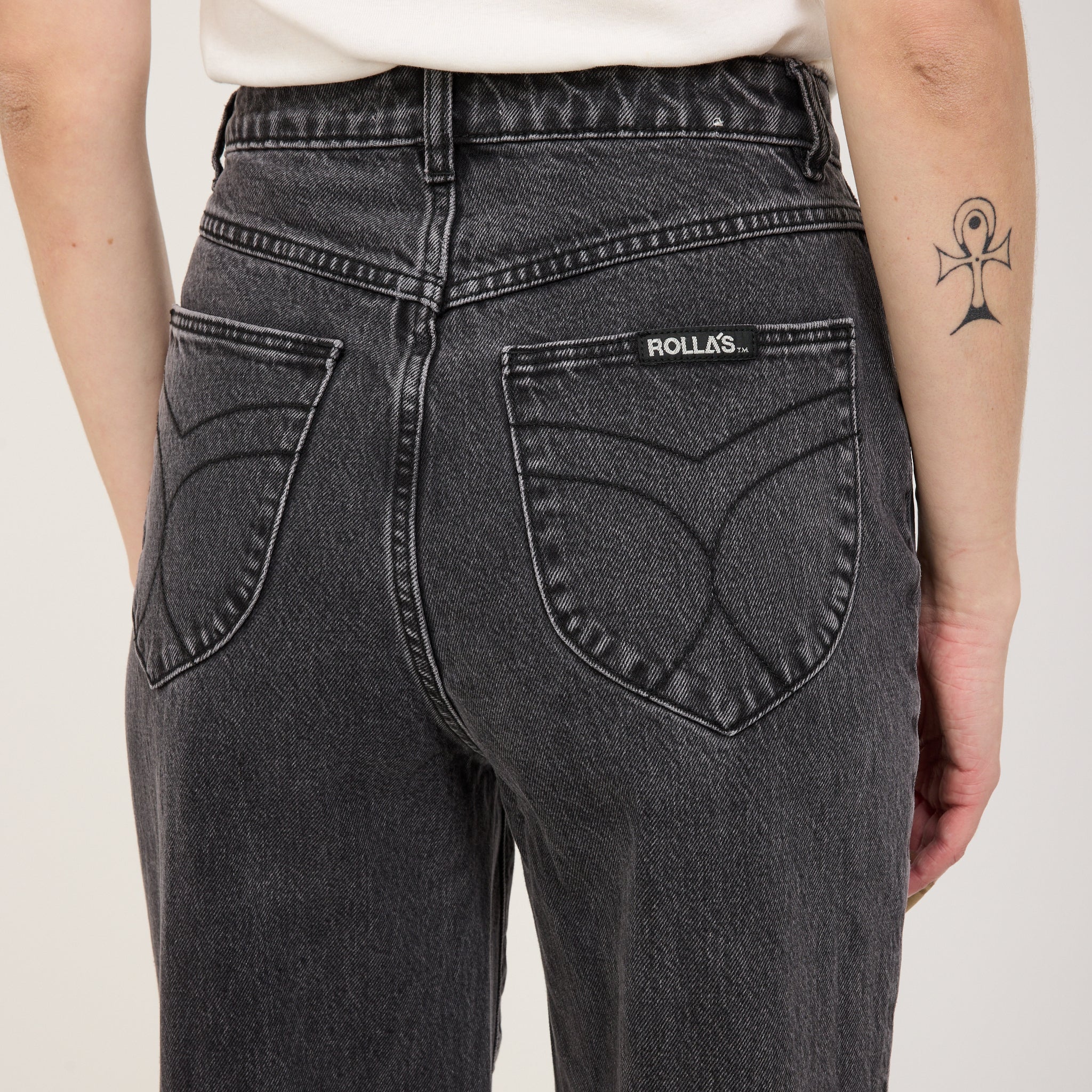 Rollas | Sailor Scoop Worn Black | Maplestore