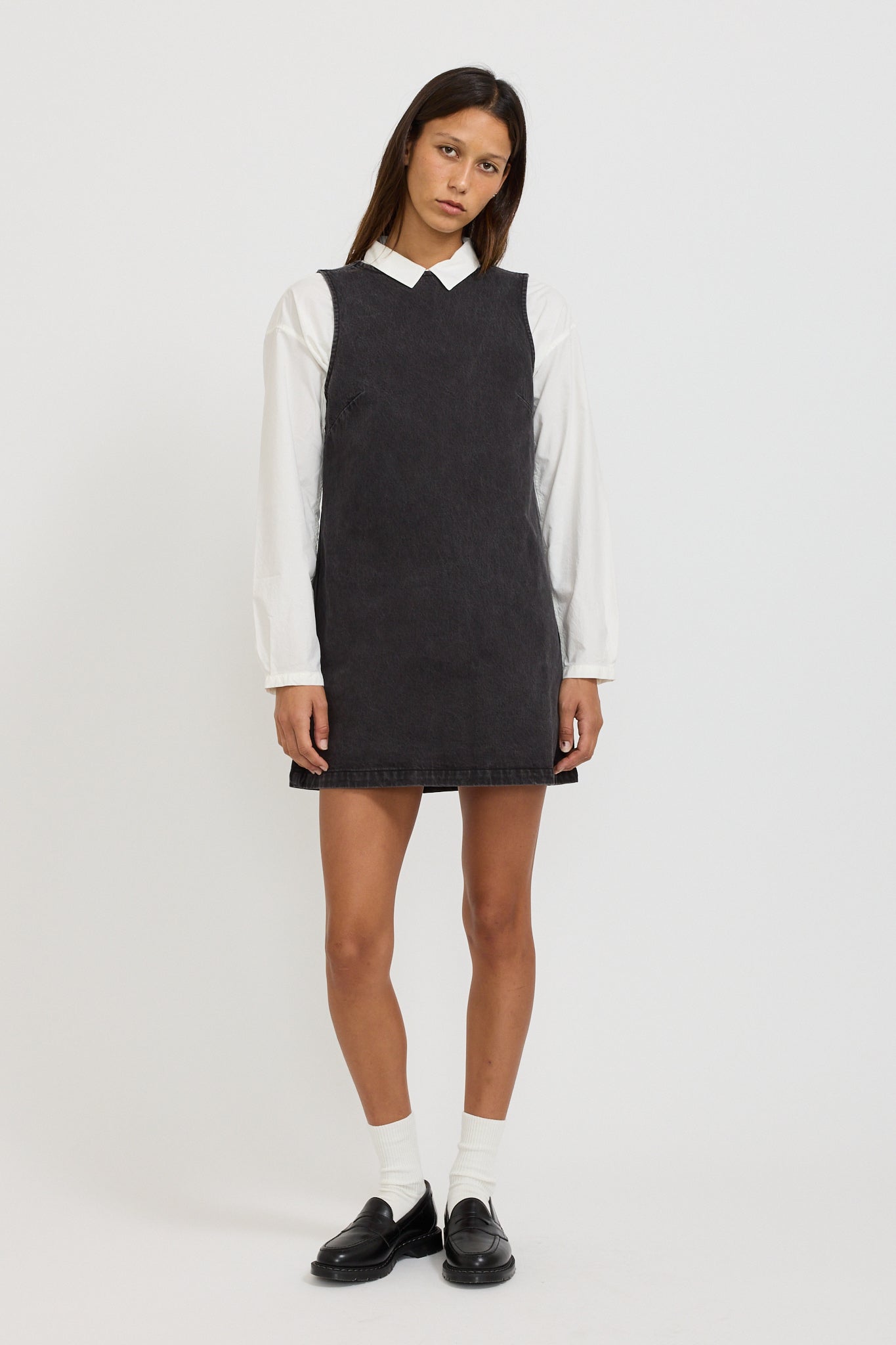 Shift Dress Stone Black