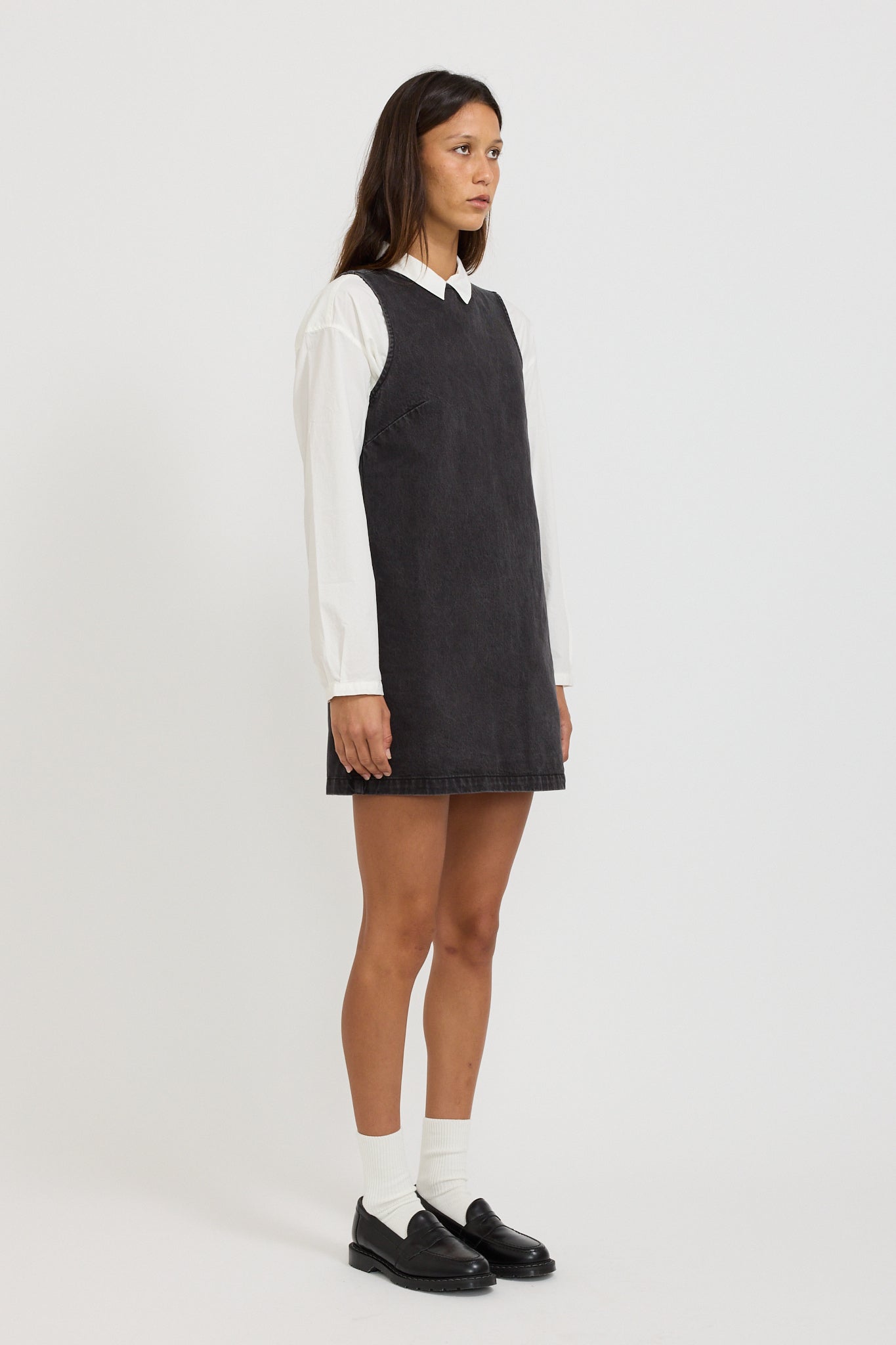 Shift Dress Stone Black