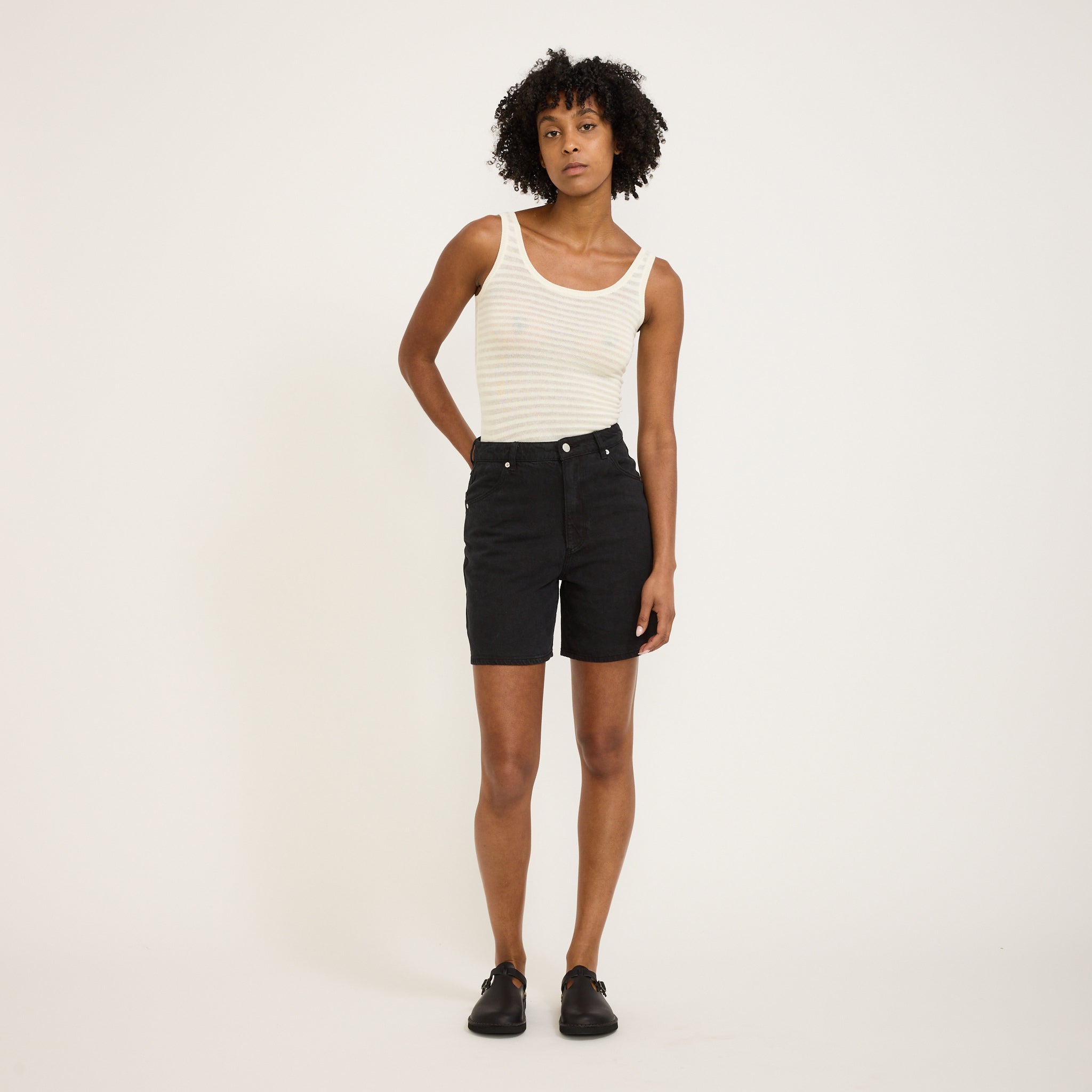 Toni Tank Edgar Knit White
