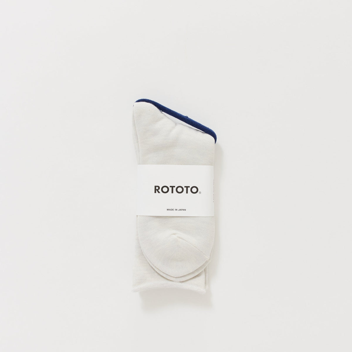 Rototo | City Socks Light Grey | Maplestore