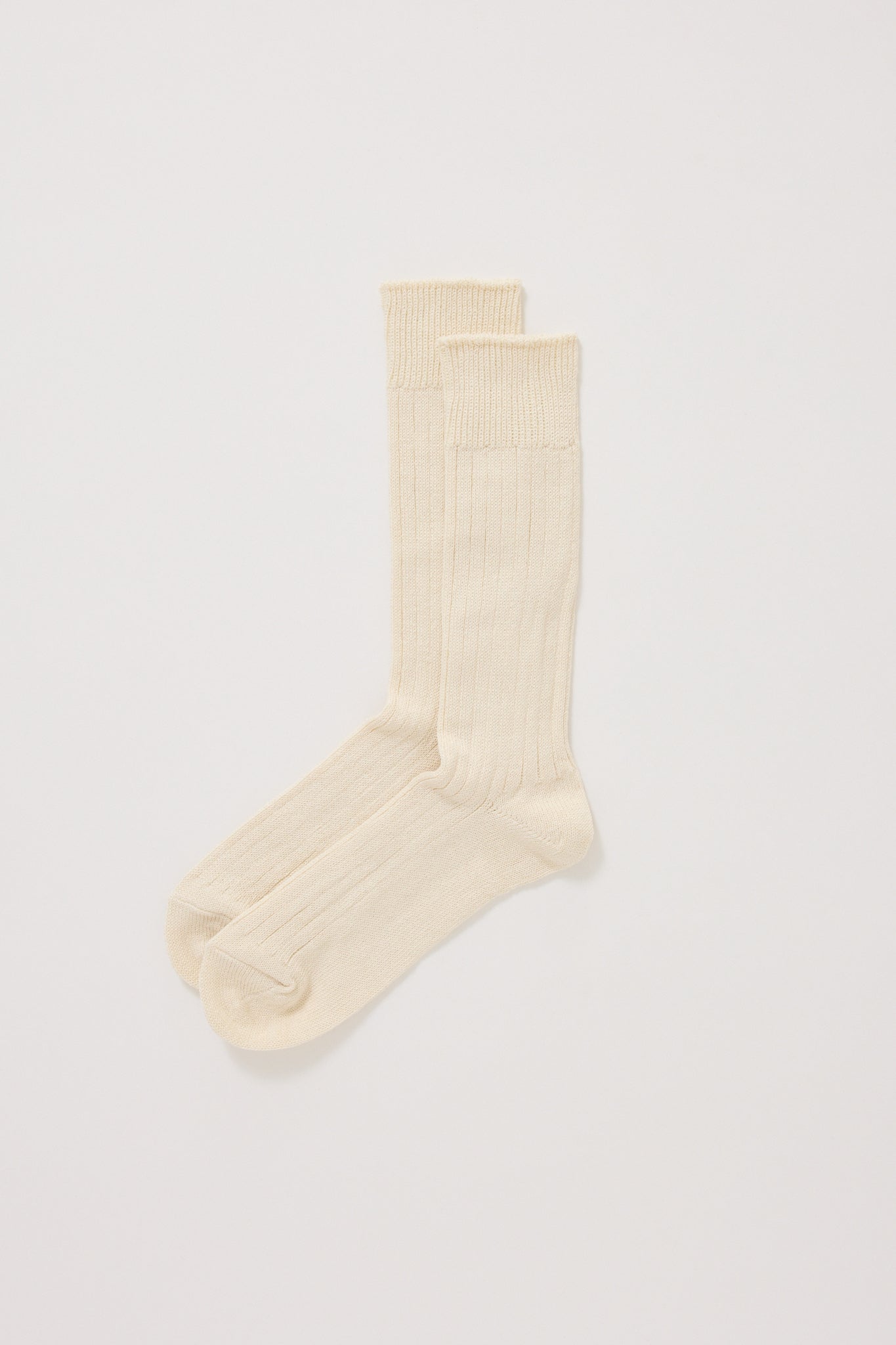 Linen/Cotton Socks Ecru