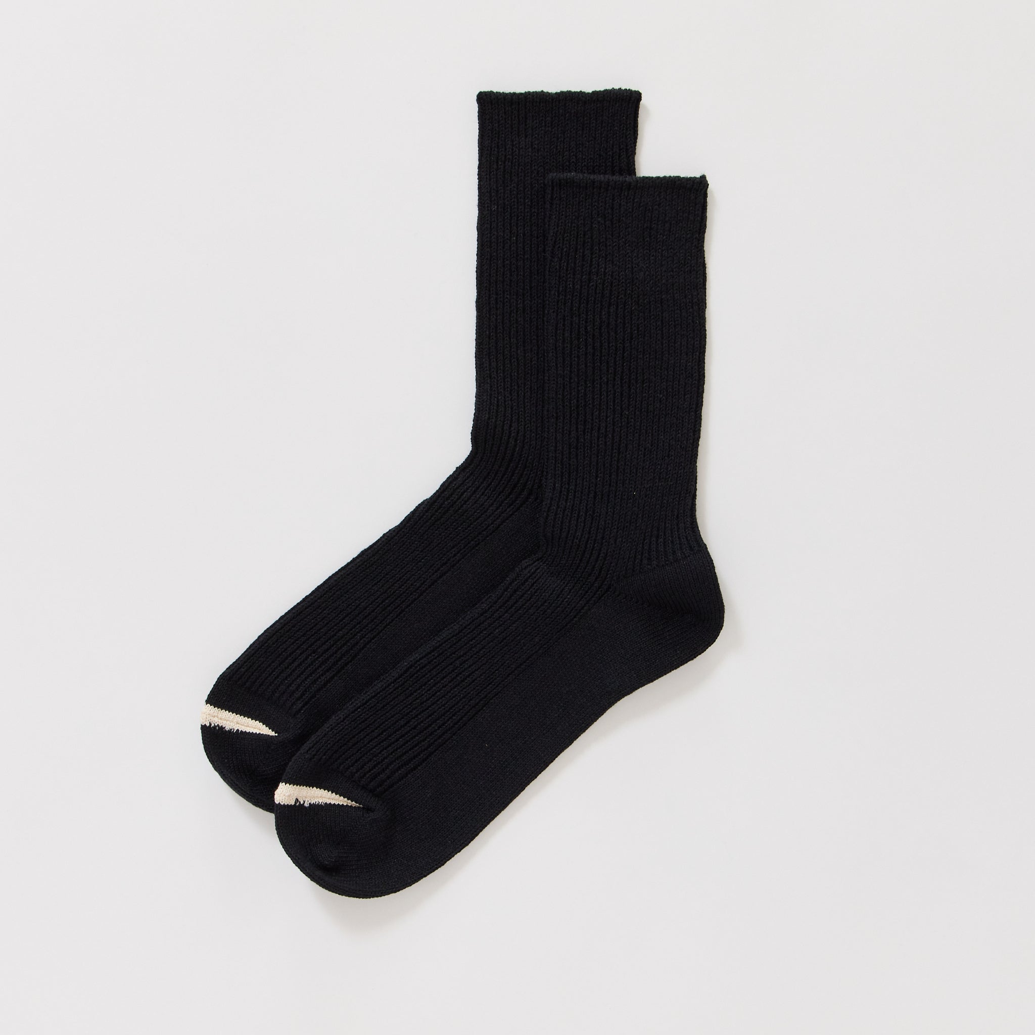 Washi Crew Socks Black