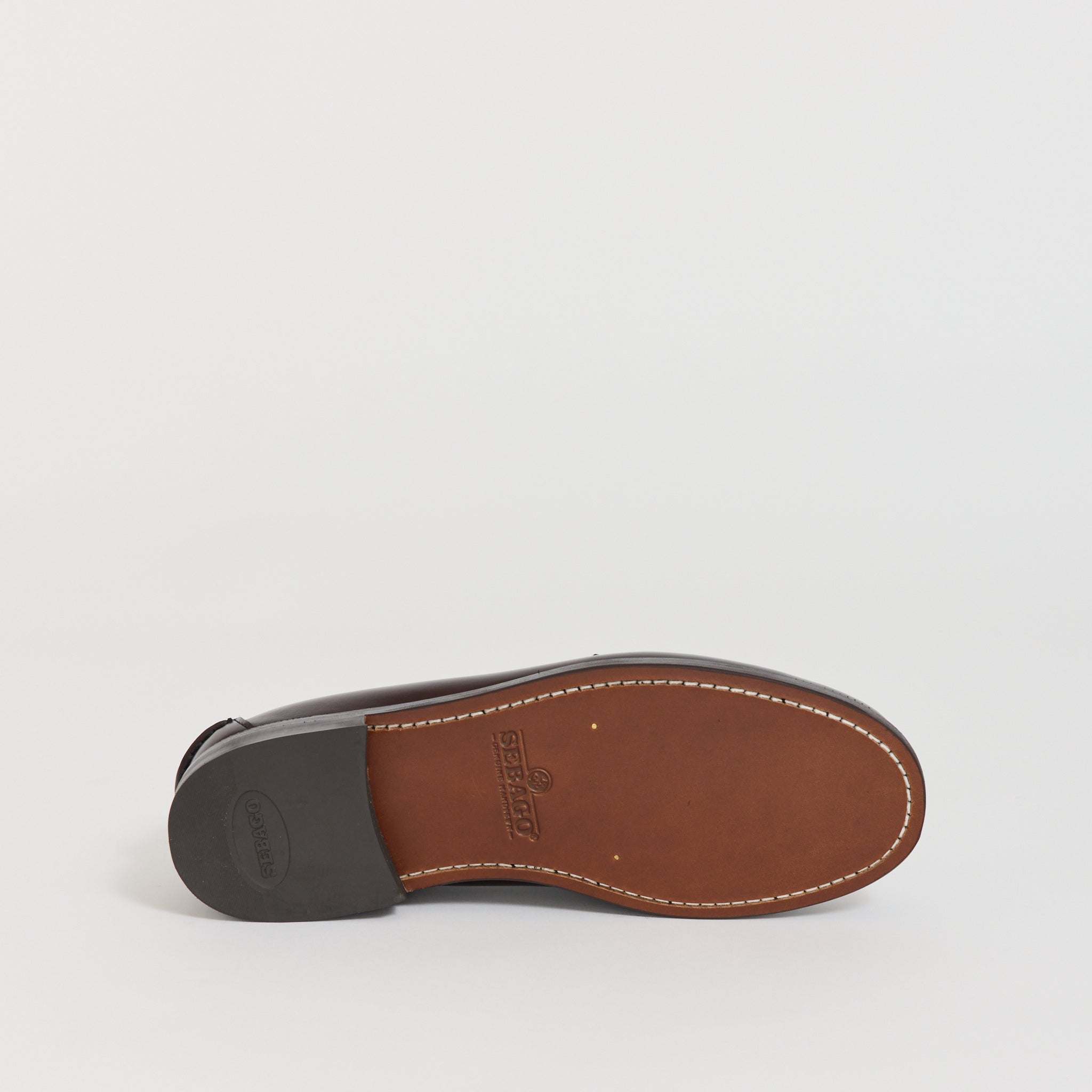 Classic Dan Wide Brown Burgundy