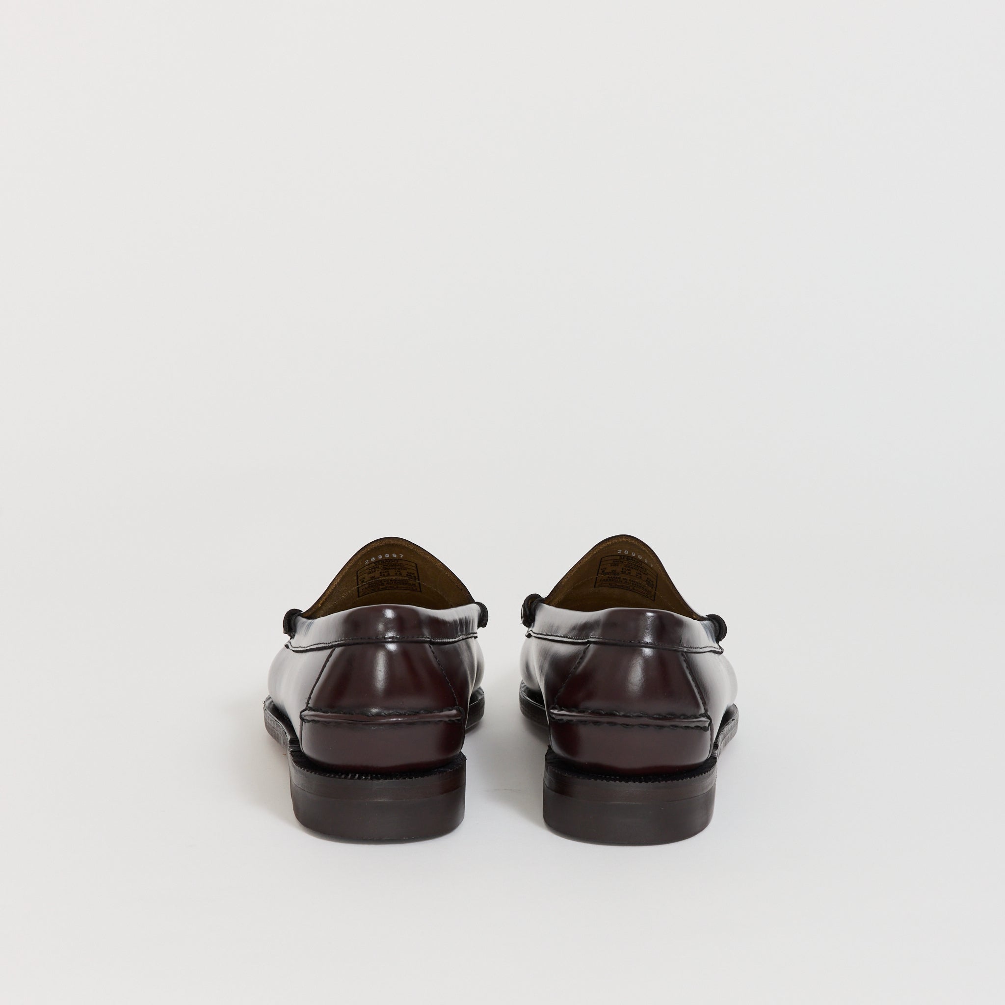 Classic Dan Wide Brown Burgundy