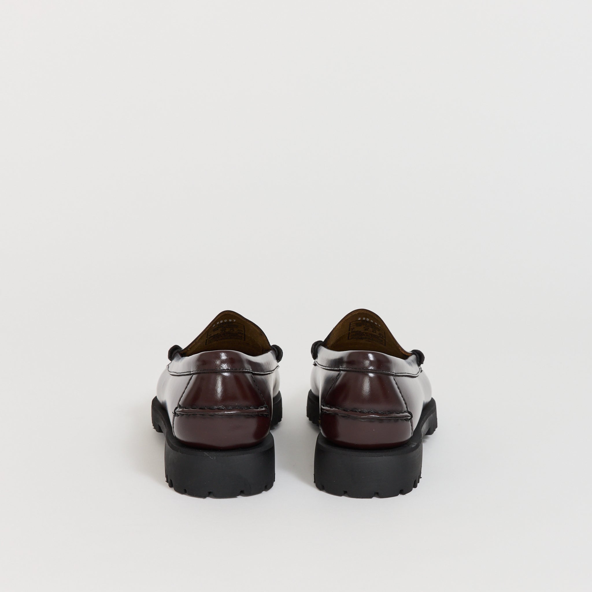 Womens Dan Lug Brown Burgundy