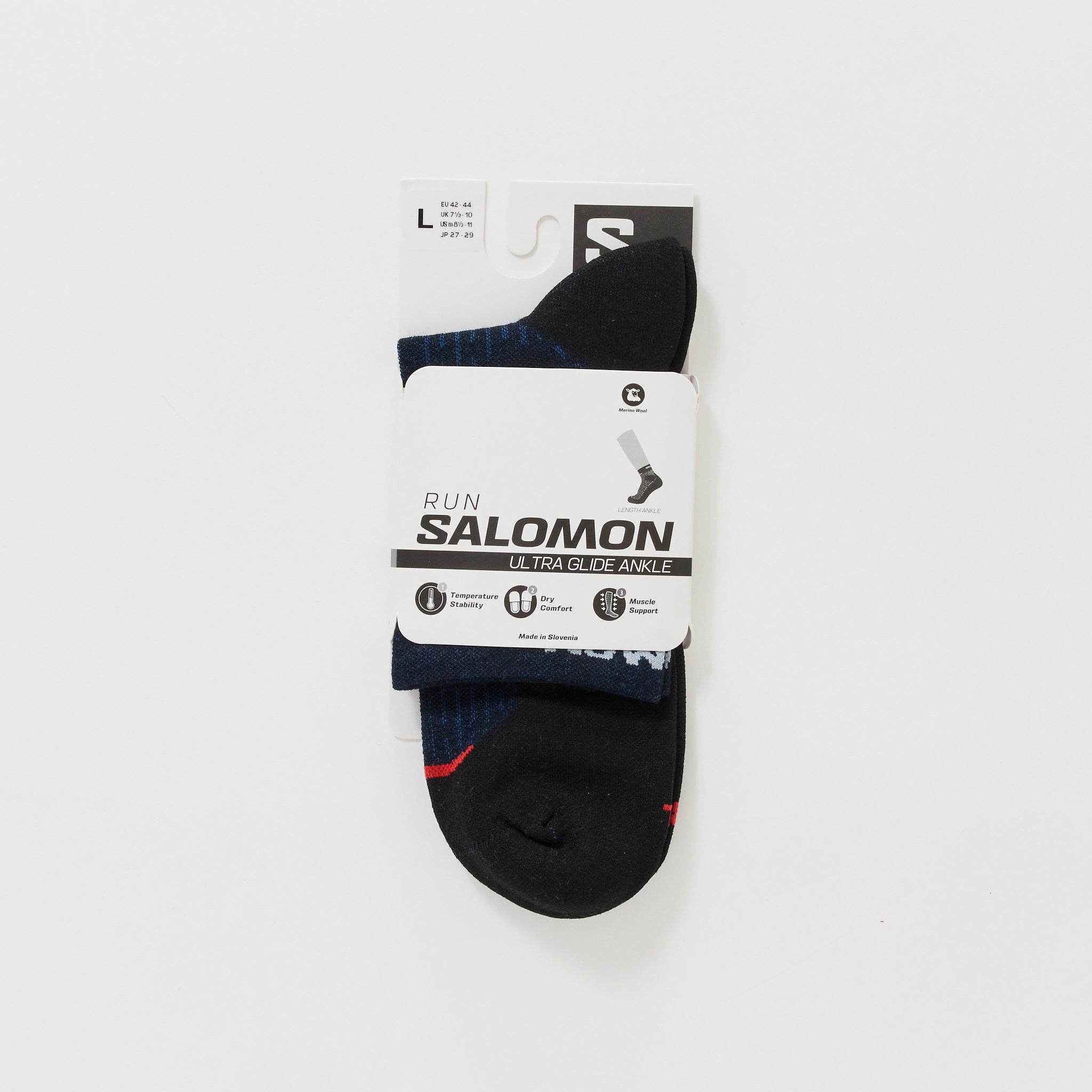 Ultra Glide Ankle Carbon / French Blue / Fiery Red