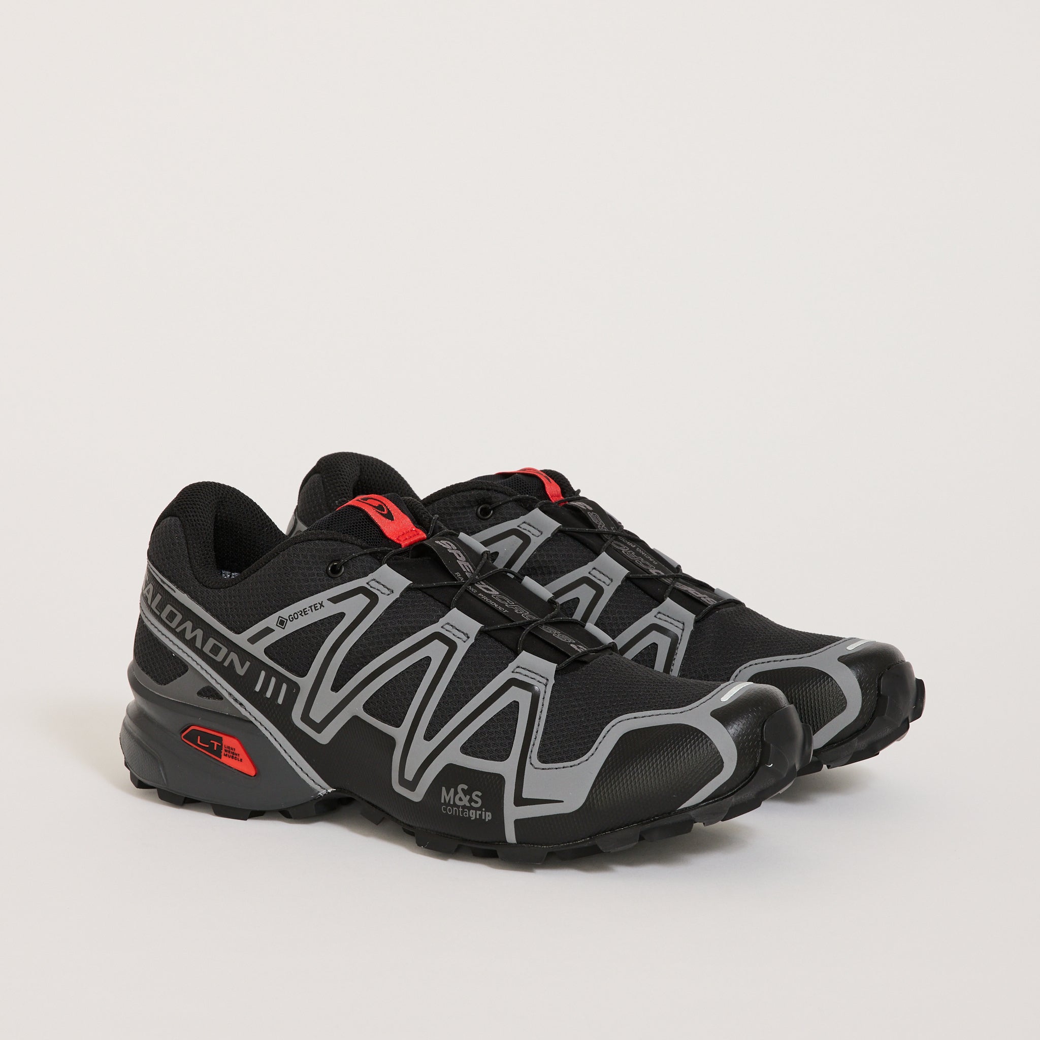 Salomon Speedcross 3 GTX Black / Asphalt / Flame Scarlet