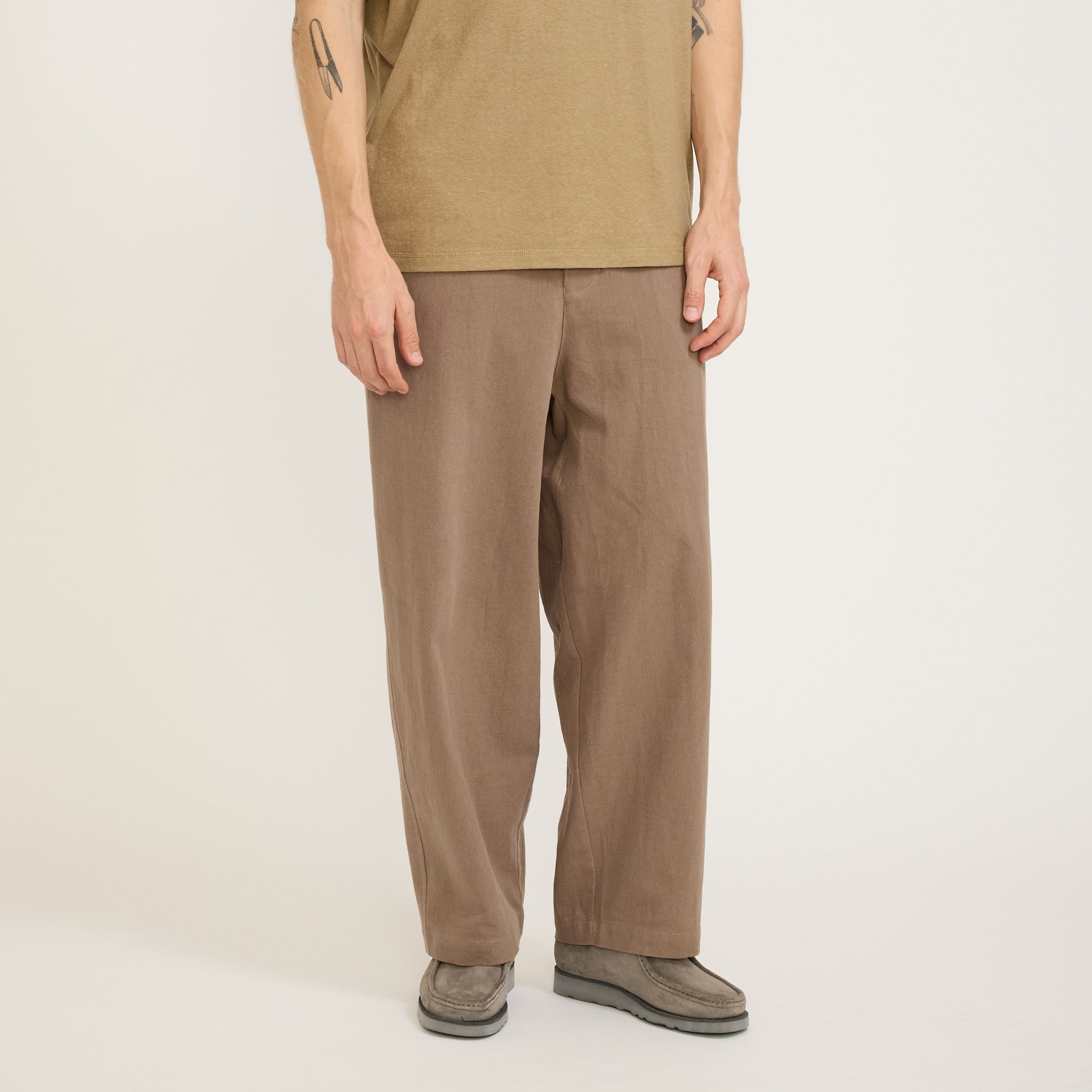 Satta | Slow Pant Warm Grey | Maplestore