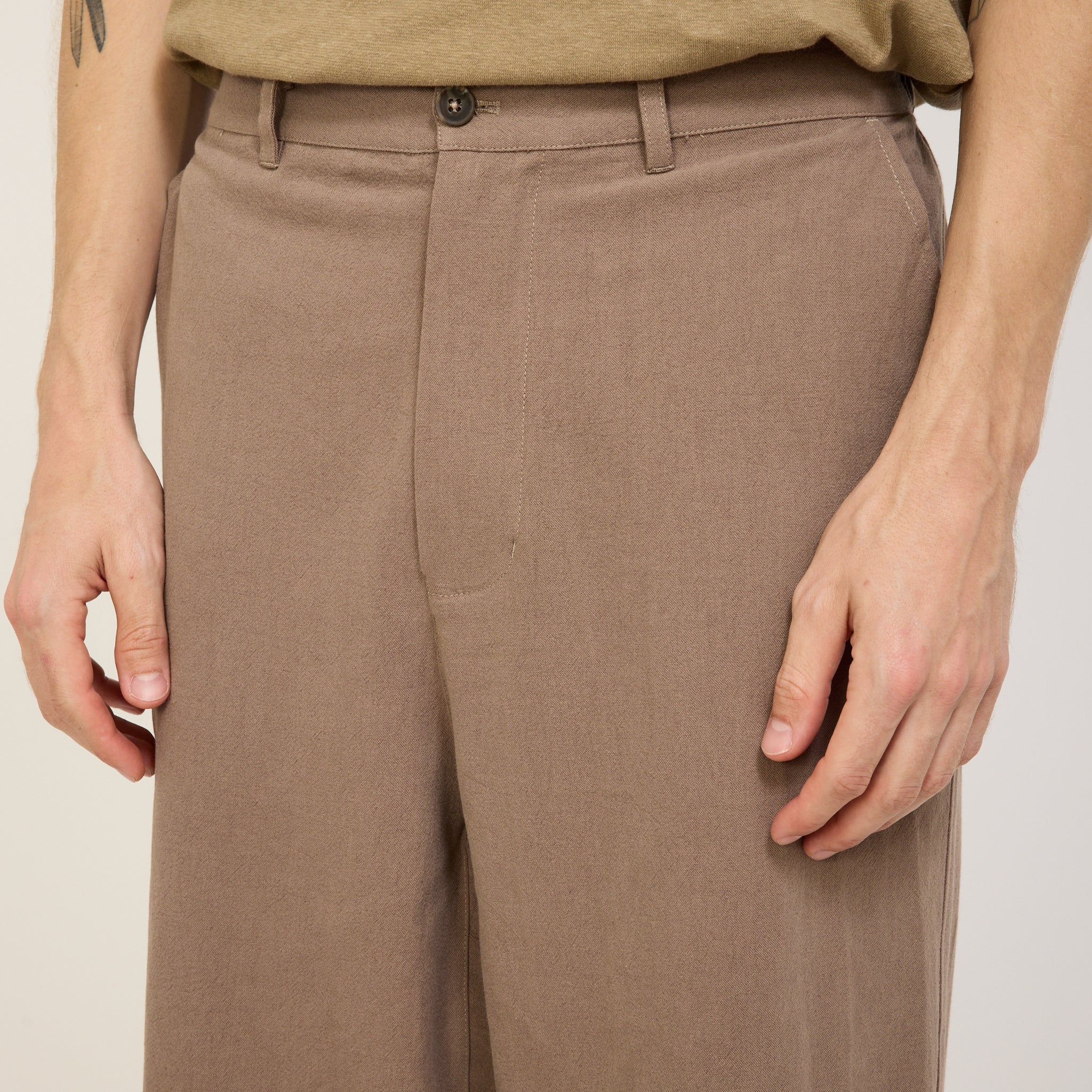 Satta | Slow Pant Warm Grey | Maplestore