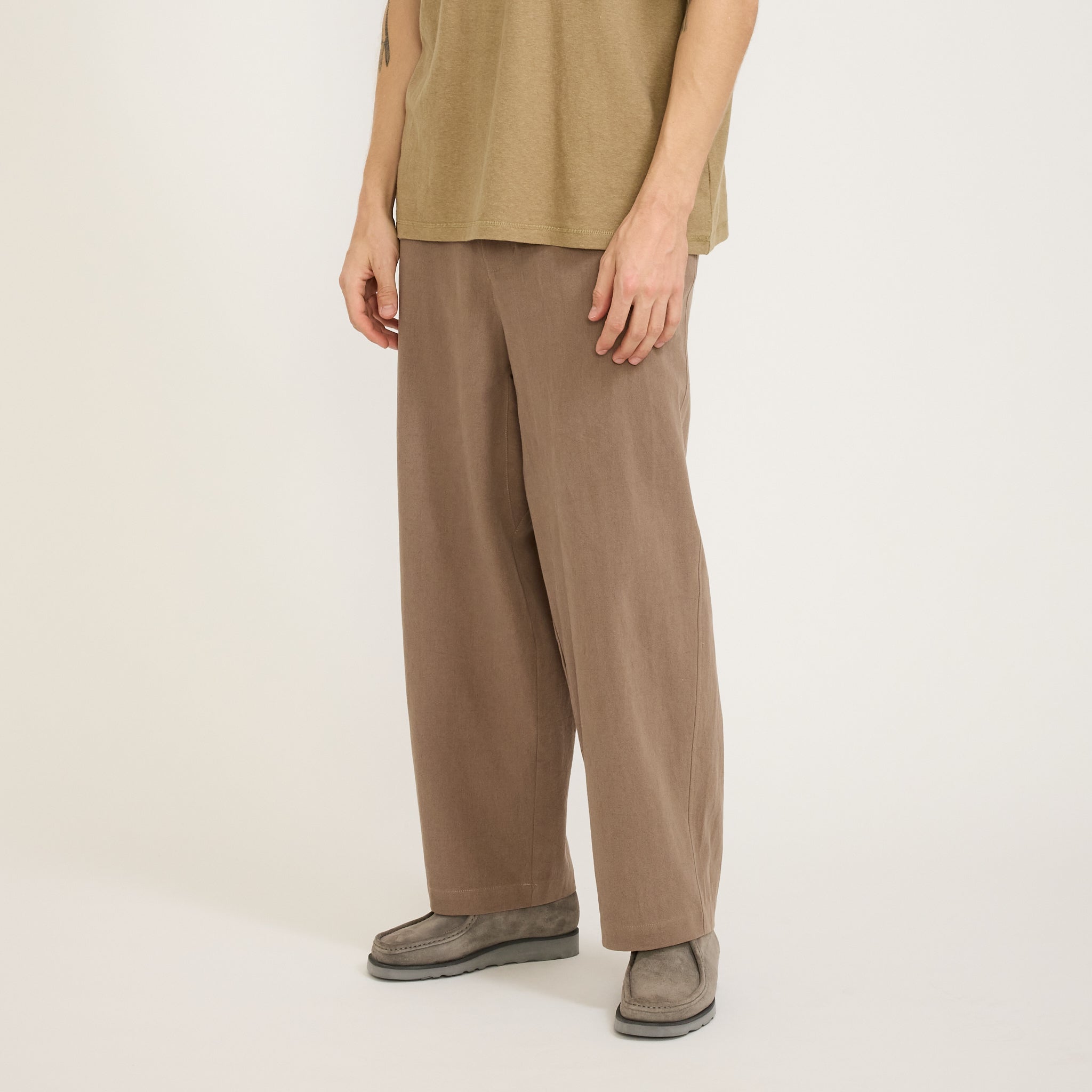 Slow Pant Warm Grey