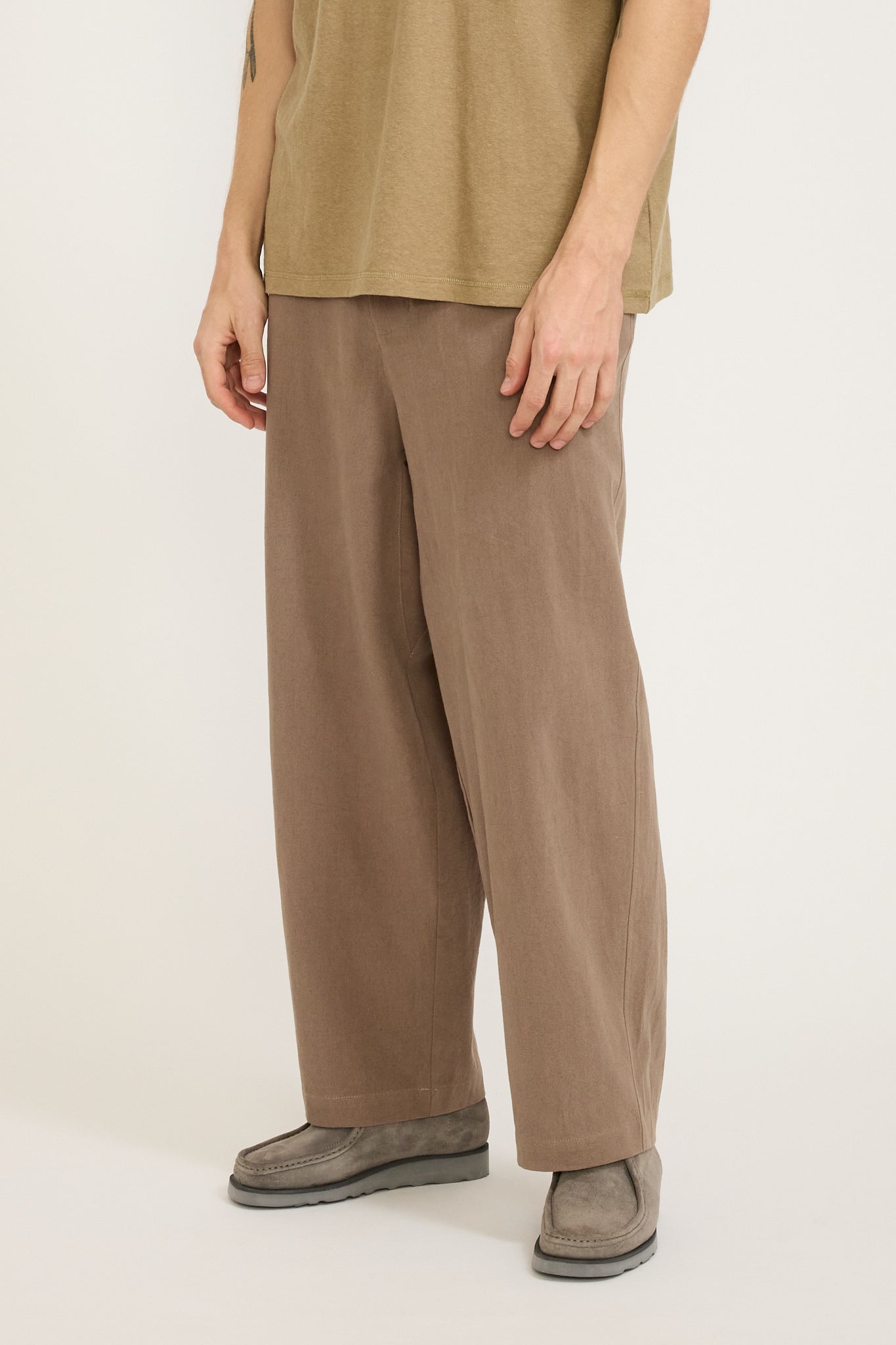 Satta | Slow Pant Warm Grey | Maplestore