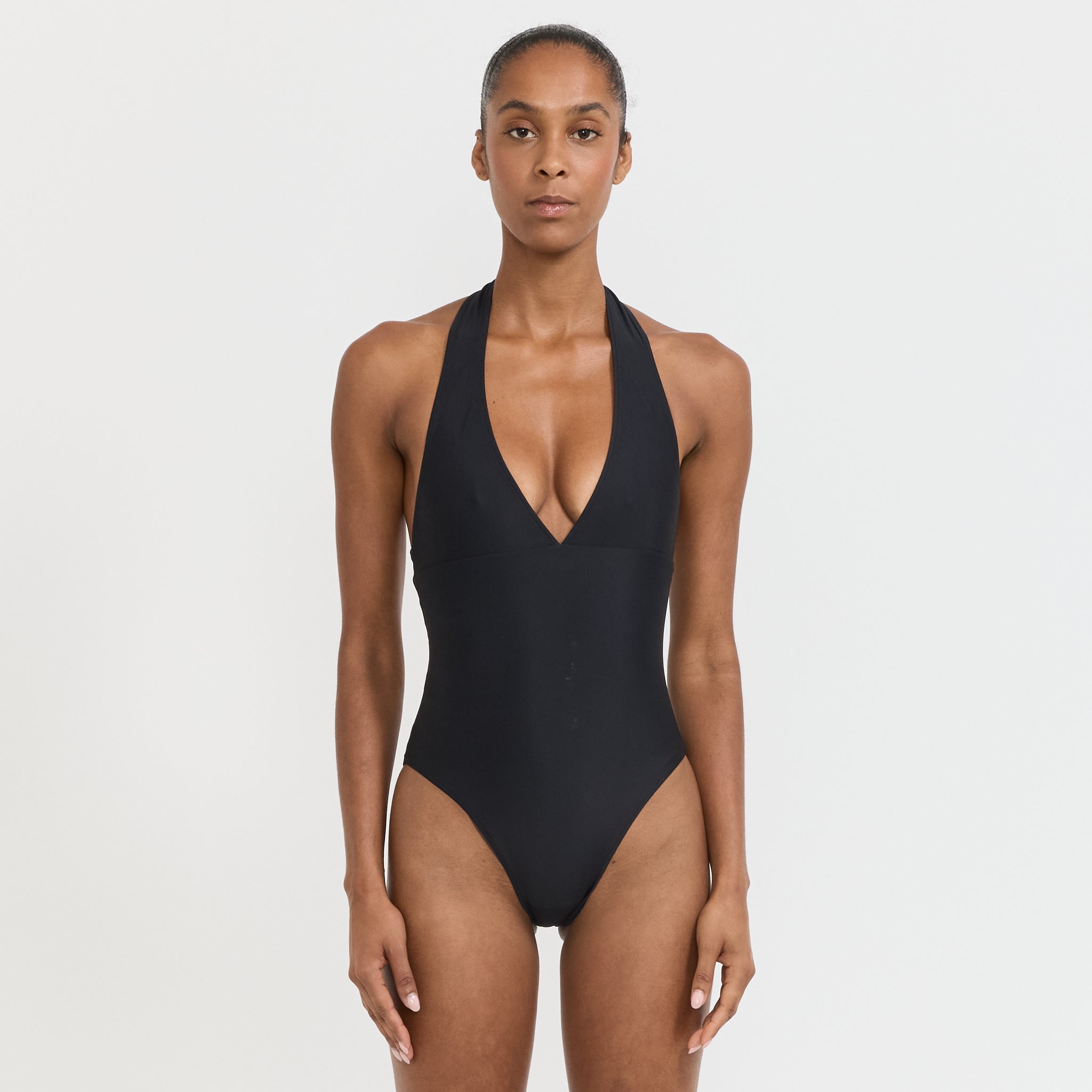 C.Design | Halter Maillot Classic Nero | Maplestore
