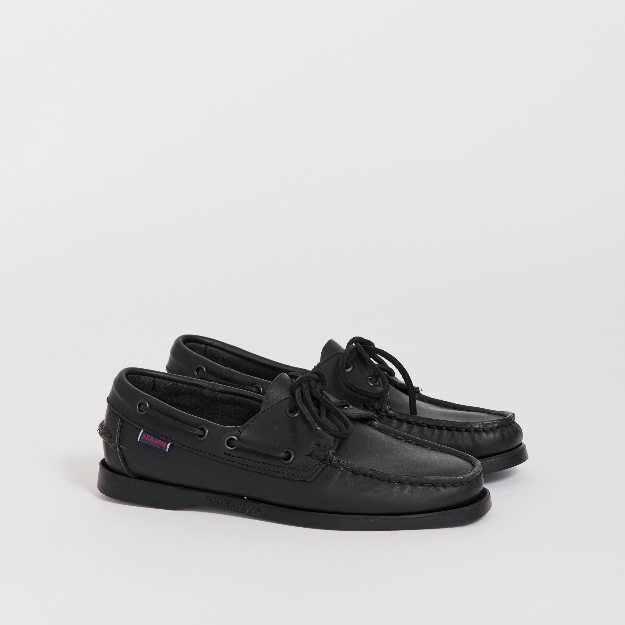 Docksides Portland Woman Total Black