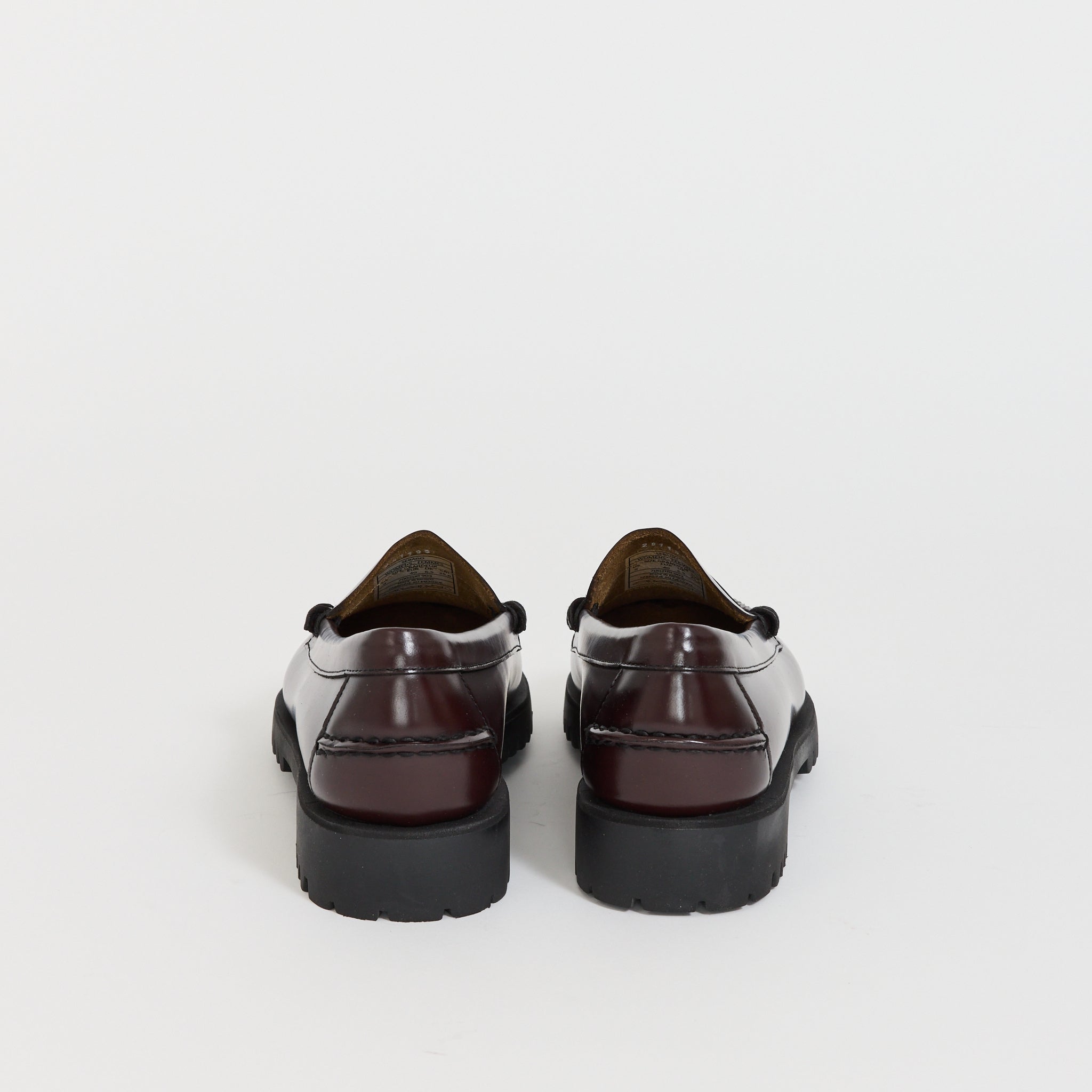 Womens Dan Lug Brown Burgundy