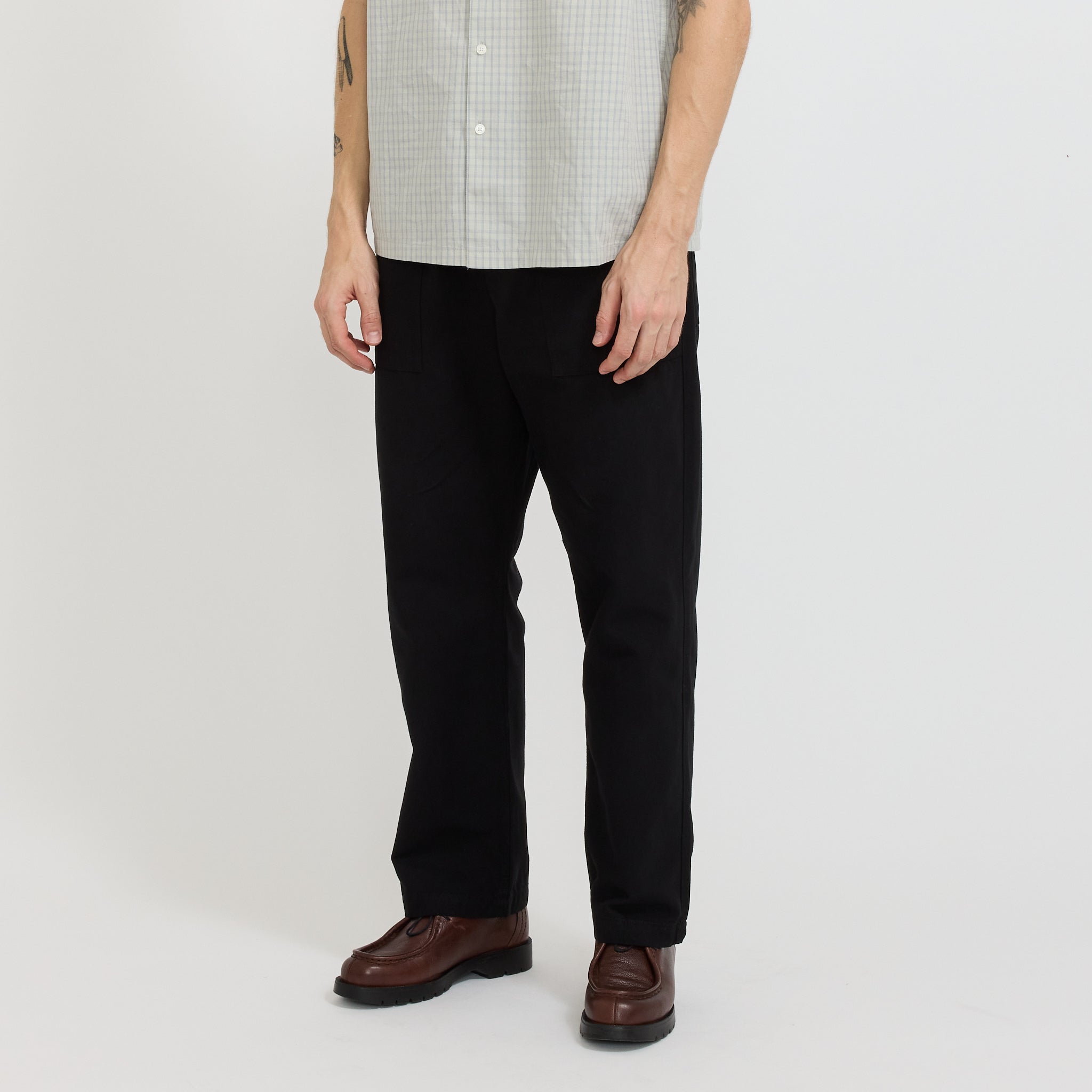 Canvas Chef Pant Black