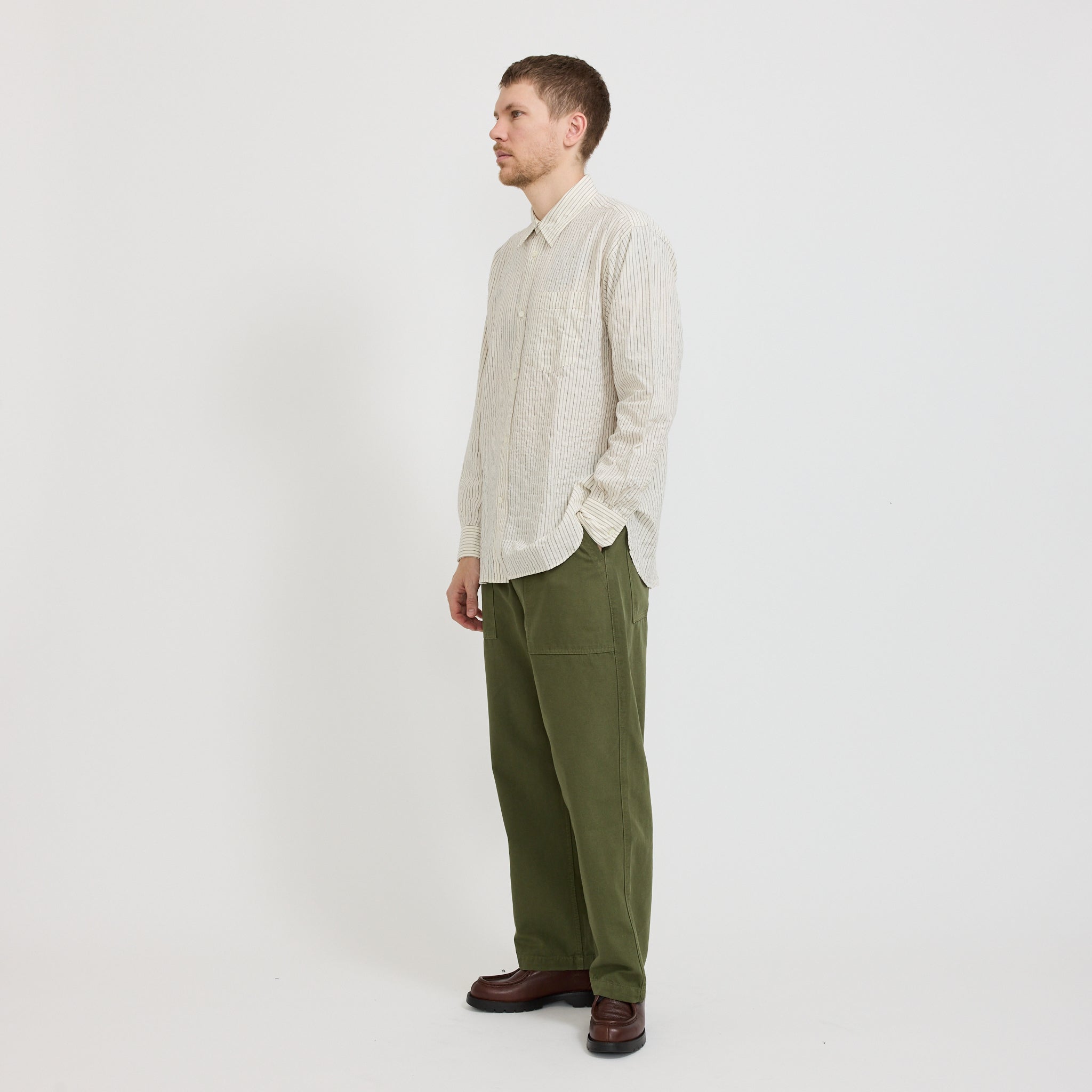 Canvas Chef Pant Olive
