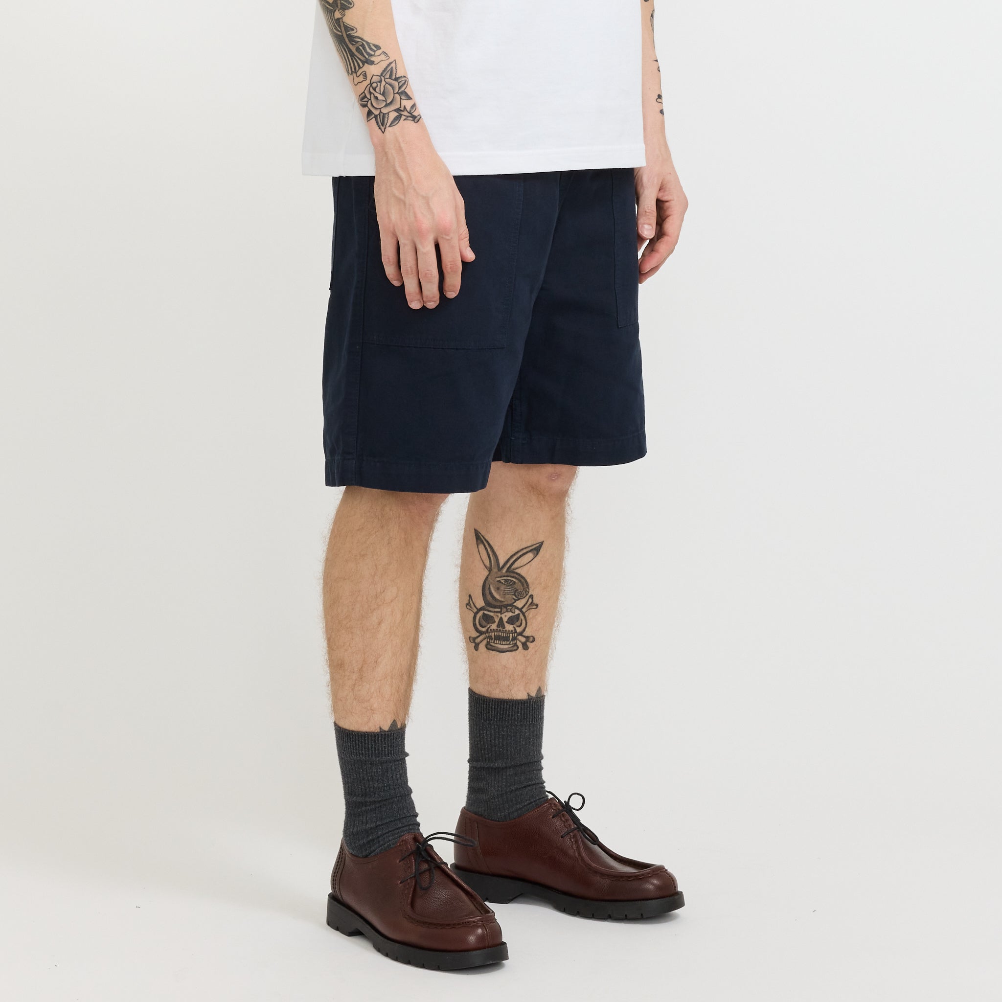 Service Works | Canvas Chef Shorts Dark Navy | Maplestore