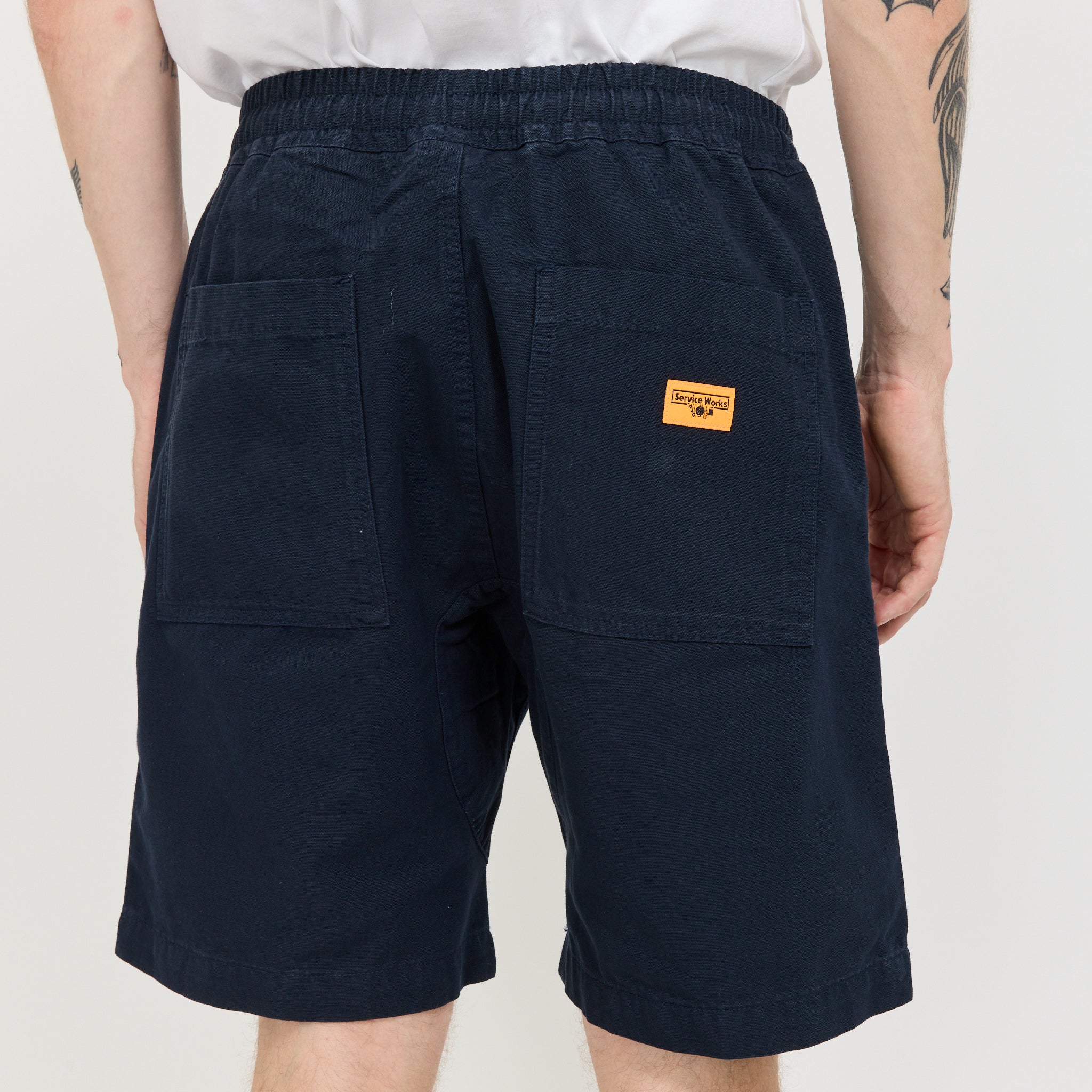 Service Works | Canvas Chef Shorts Dark Navy | Maplestore